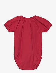 Müsli by Green Cotton - Poplin bell s/s body - short-sleeved - berry red - 1
