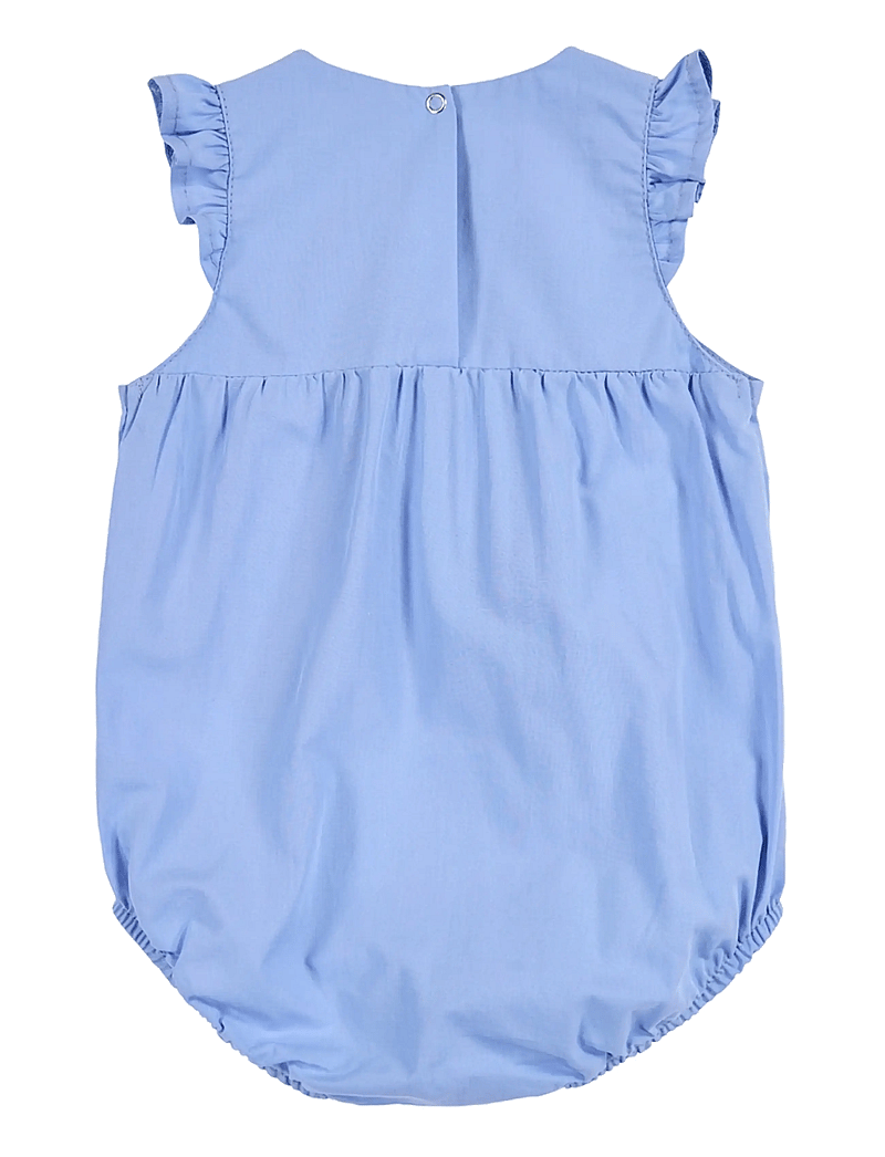Müsli by Green Cotton - Poplin wide fit s/s body - bodyer uden ærmer - shell blue - 2