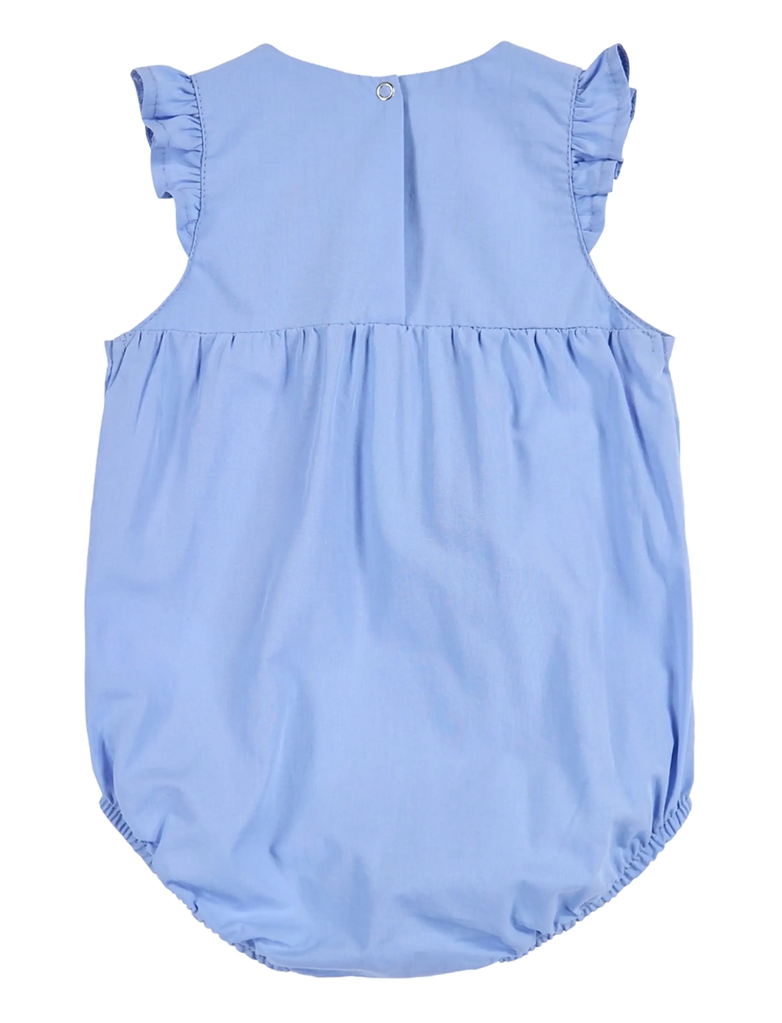 Müsli by Green Cotton - Poplin wide fit s/s body - bodyer uden ærmer - shell blue - 2