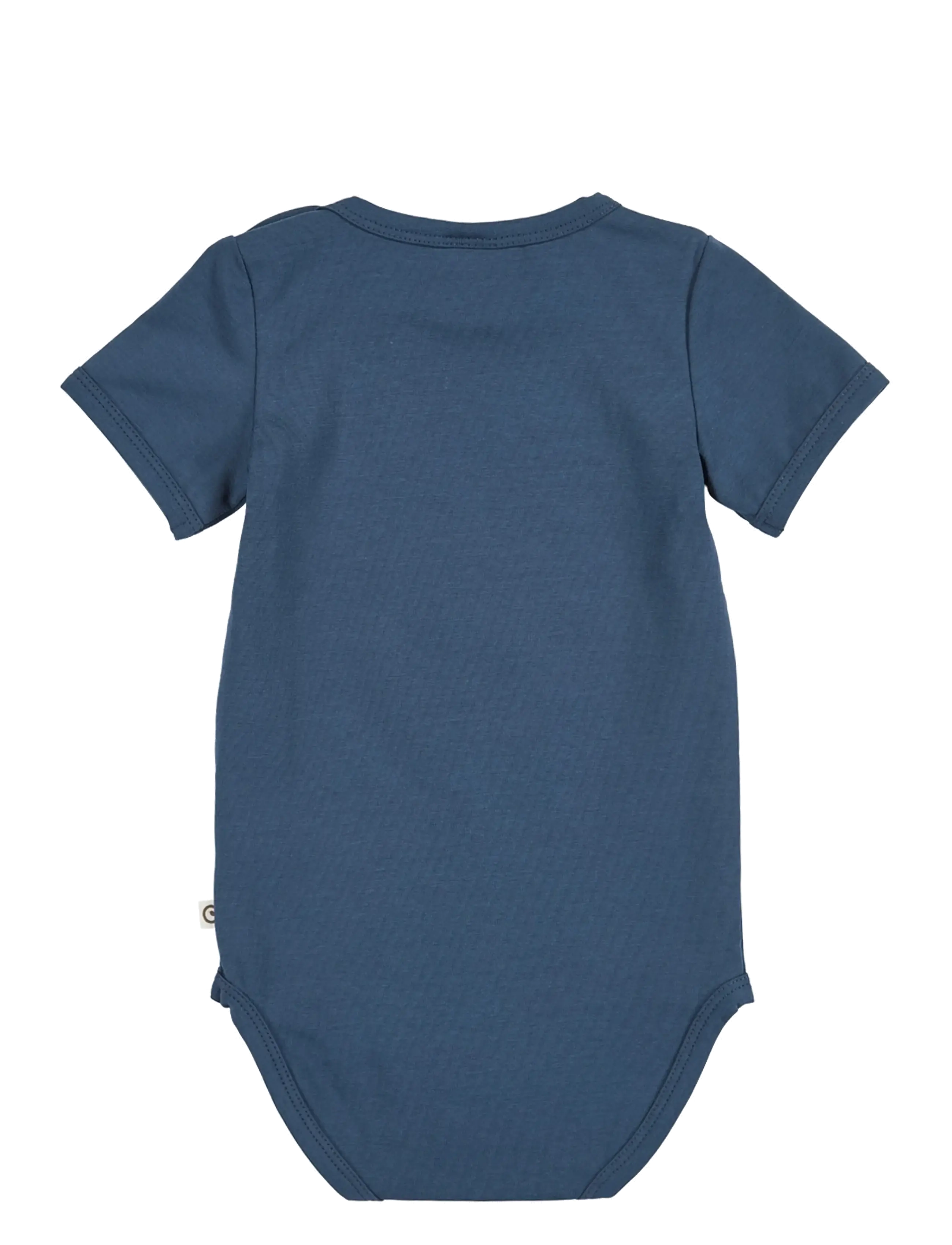 Müsli by Green Cotton - Cozy me s/s body - kortærmede bodyer - navy - 1