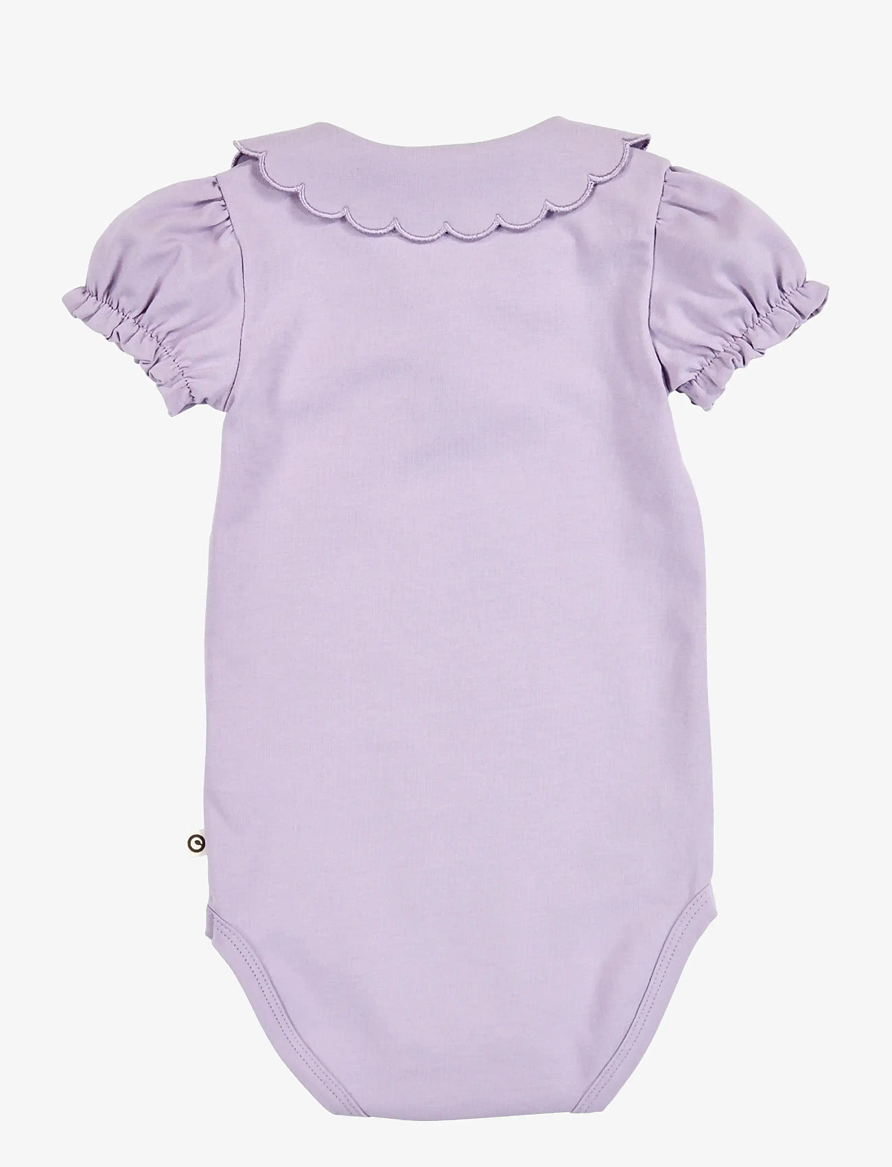 Müsli by Green Cotton - Cozy me collar puff s/s body - short-sleeved bodies - dream - 1