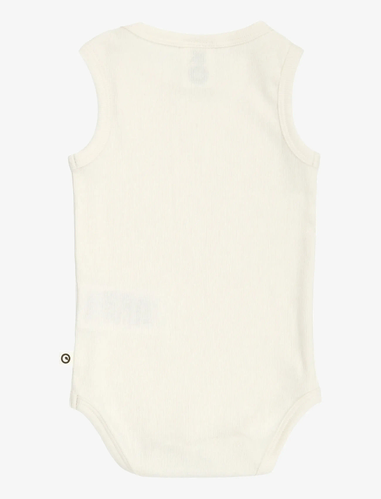 Müsli by Green Cotton - Rib sleeveless body - bodyer uden ærmer - balsam cream - 2