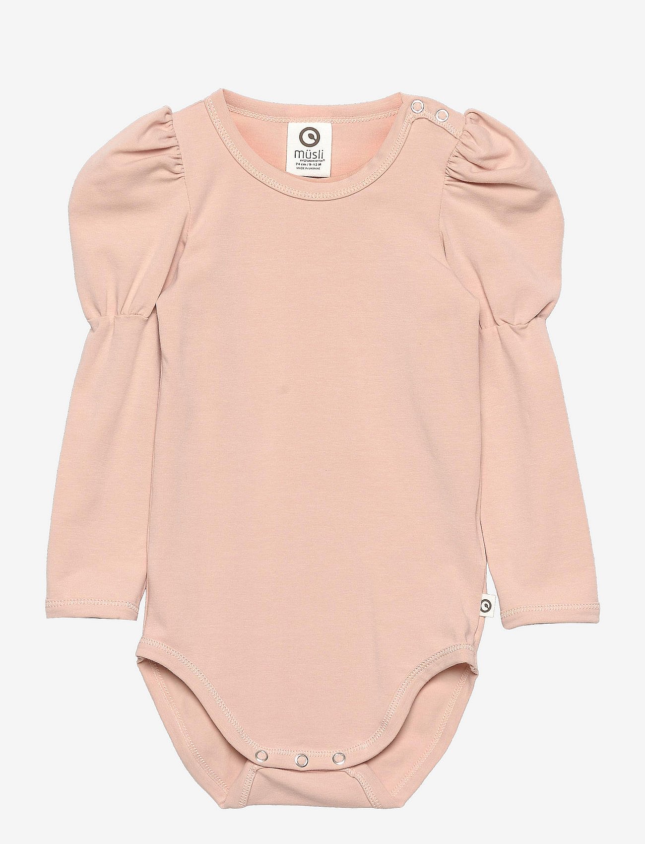 Cozy me puff sleeve body - ROSE SUGAR