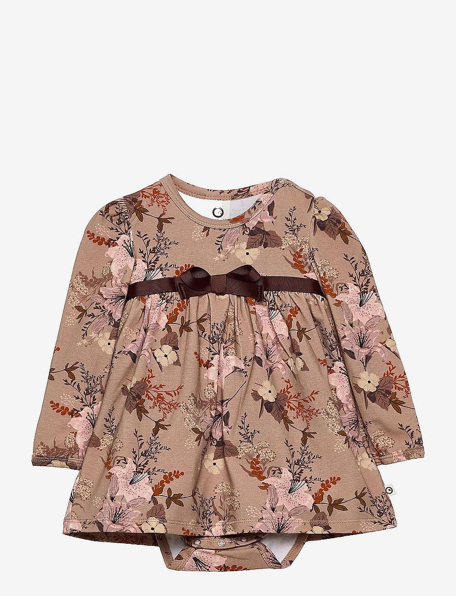 Müsli by Green Cotton - Pimpinella dress body - seed - 0