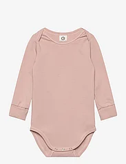 Müsli by Green Cotton - Cozy me l/s body - long-sleeved - spa rose - 0
