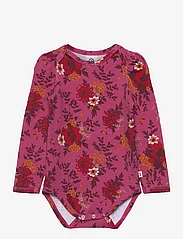 Müsli by Green Cotton - Bloomy l/s body - lowest prices - boysenberry/fig/berry red - 0