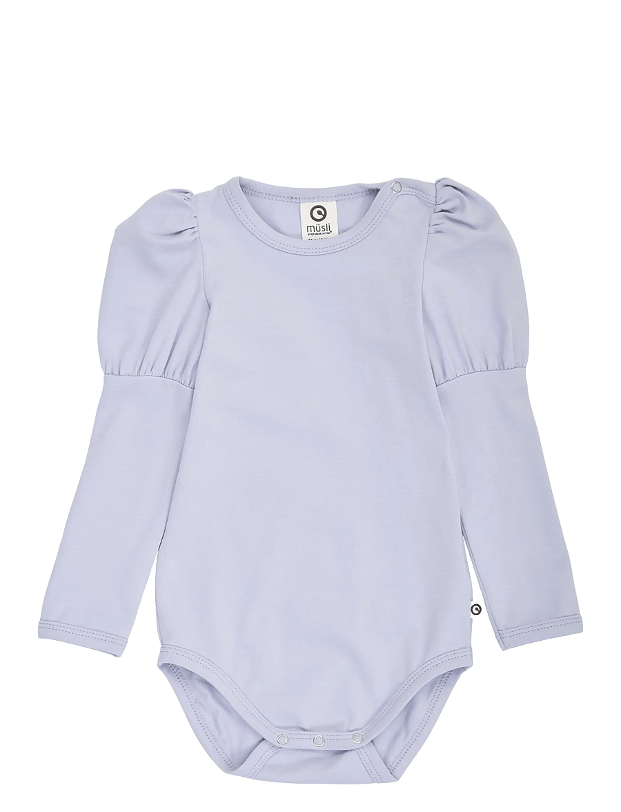 Müsli - Cozy me puff l/s body - langärmelige bodys - mauve - 1
