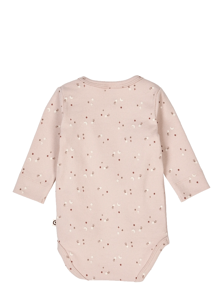 Müsli by Green Cotton - Stars l/s body - shop efter alder - nightingale/ walnut/ daydream - 2