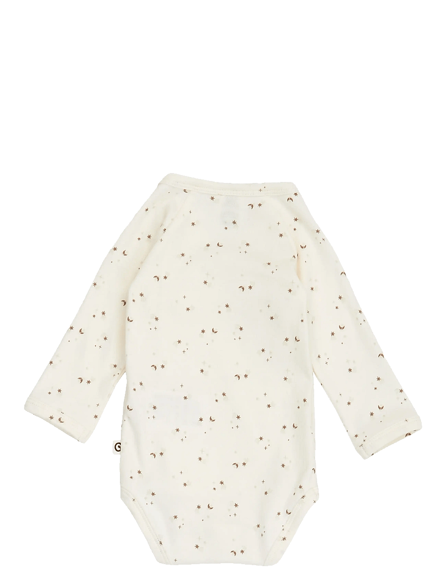 Müsli by Green Cotton - Sparkle l/s body - shop efter alder - balsam cream/ walnut/ oat - 2