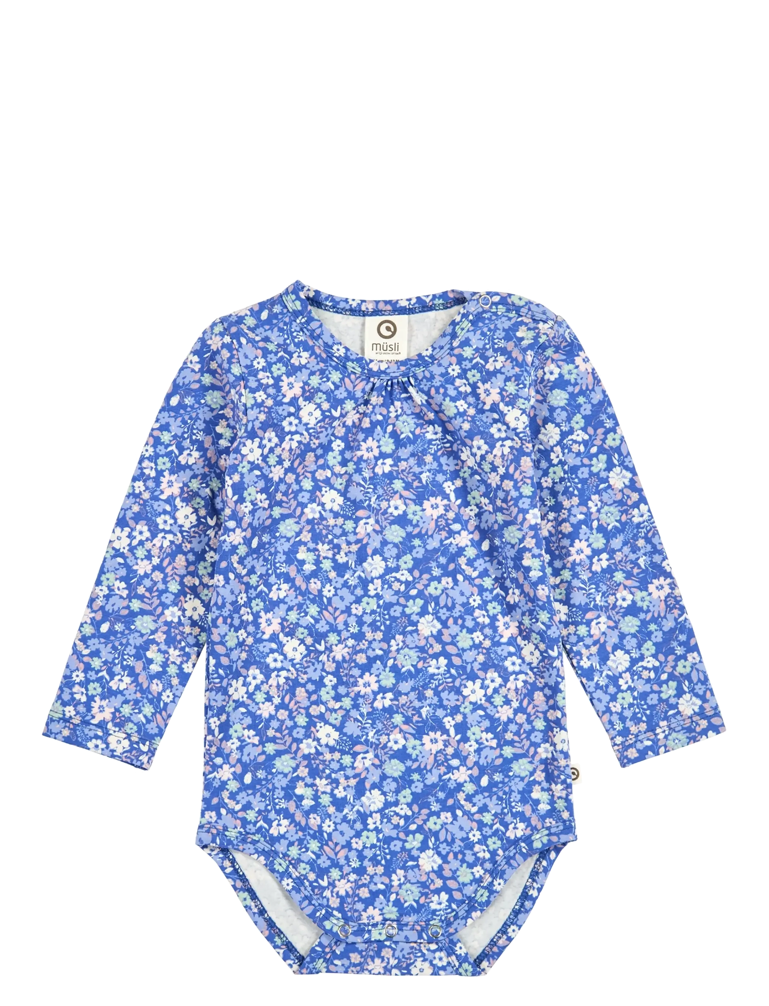 MÜSLI Primrose L/S Body Blau - 80 - Kinder