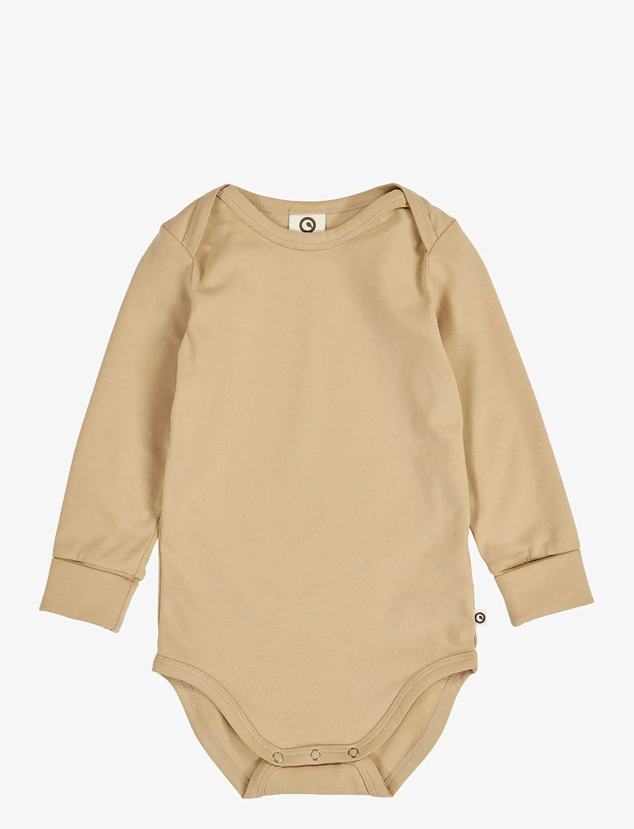 Müsli by Green Cotton - Cozy me l/s body 2-pack - pikkade varrukatega bodid - safari / tofu - 1