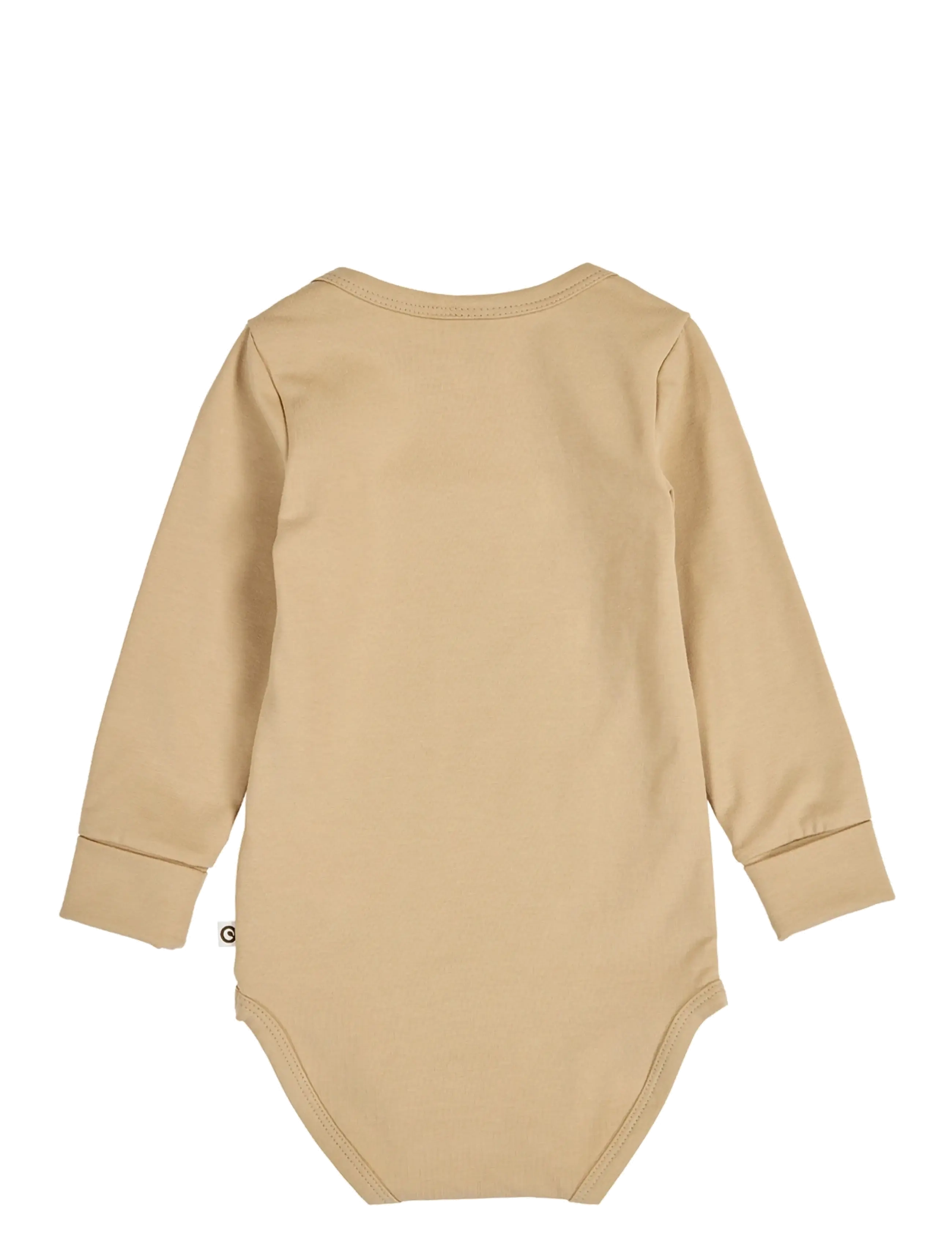 Müsli by Green Cotton - Cozy me l/s body 2-pack - langærmede bodyer - safari / tofu - 2