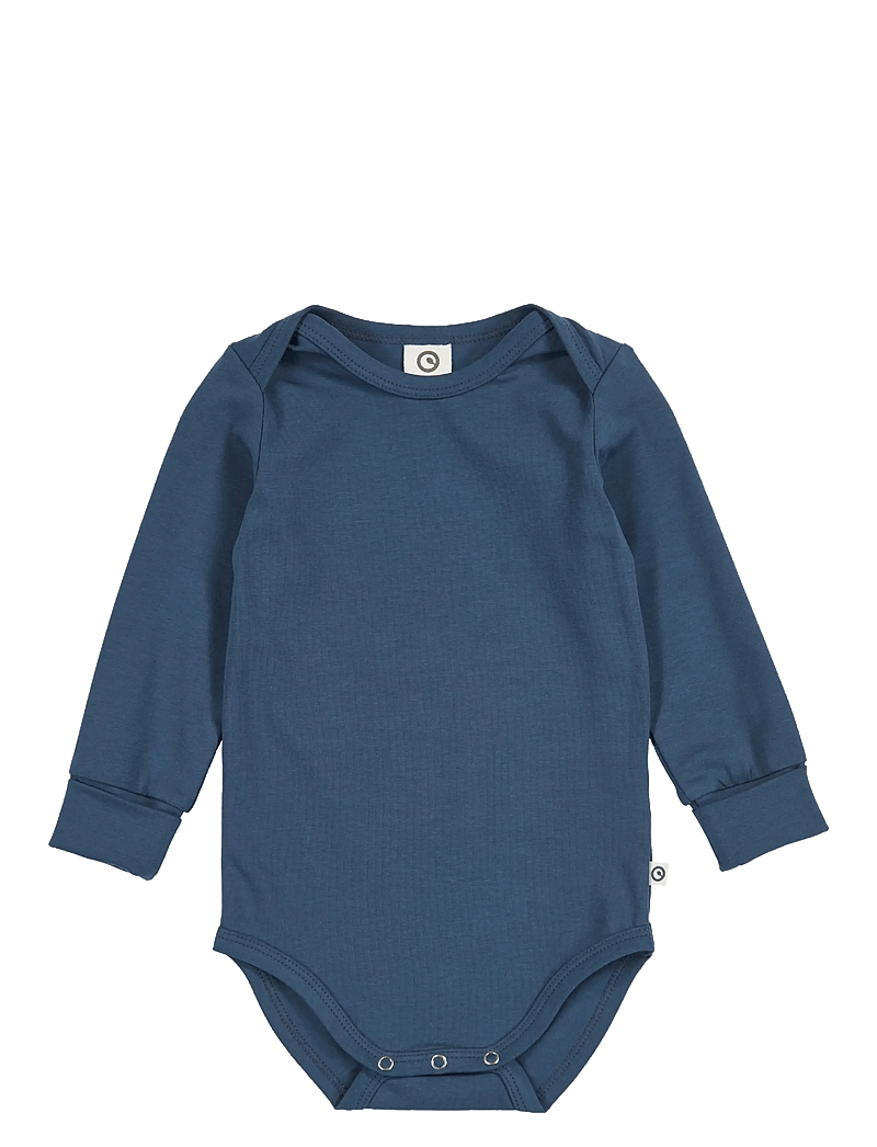 Müsli by Green Cotton - Cozy me l/s body 2-pack - pikkade varrukatega bodid - tofu / navy - 1