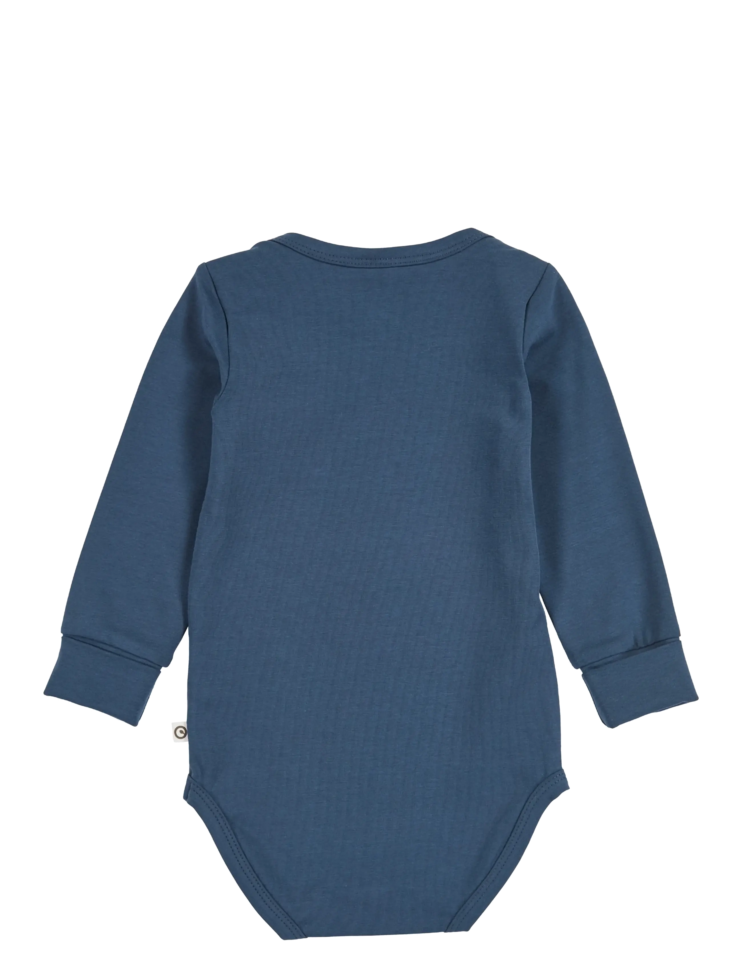 Müsli by Green Cotton - Cozy me l/s body 2-pack - langærmede bodyer - tofu / navy - 2