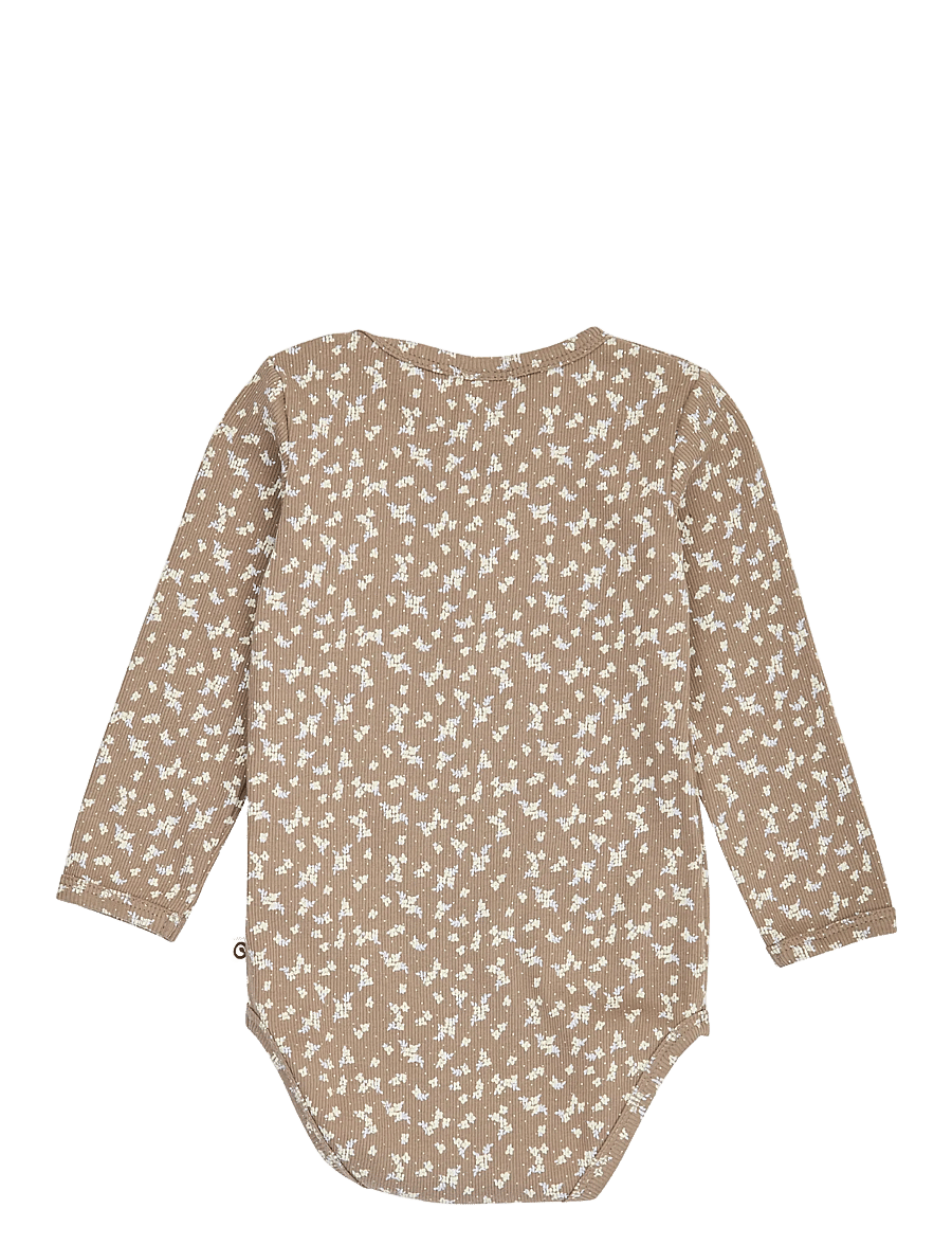 Müsli - Alyssum l/s body - langärmelige bodys - walnut/ oak/ mauve - 1