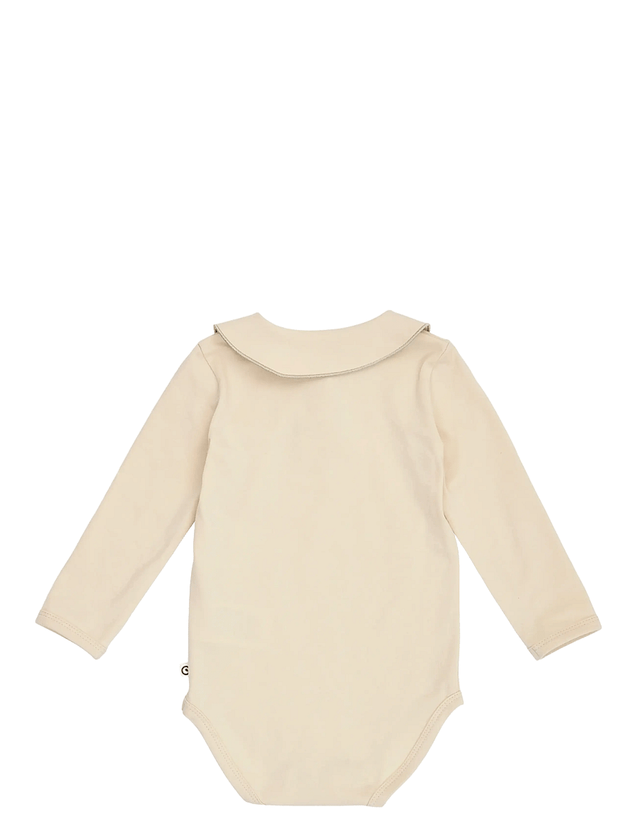 Müsli - Cozy me embroidery l/s shirt body - langärmelige bodys - oak - 2