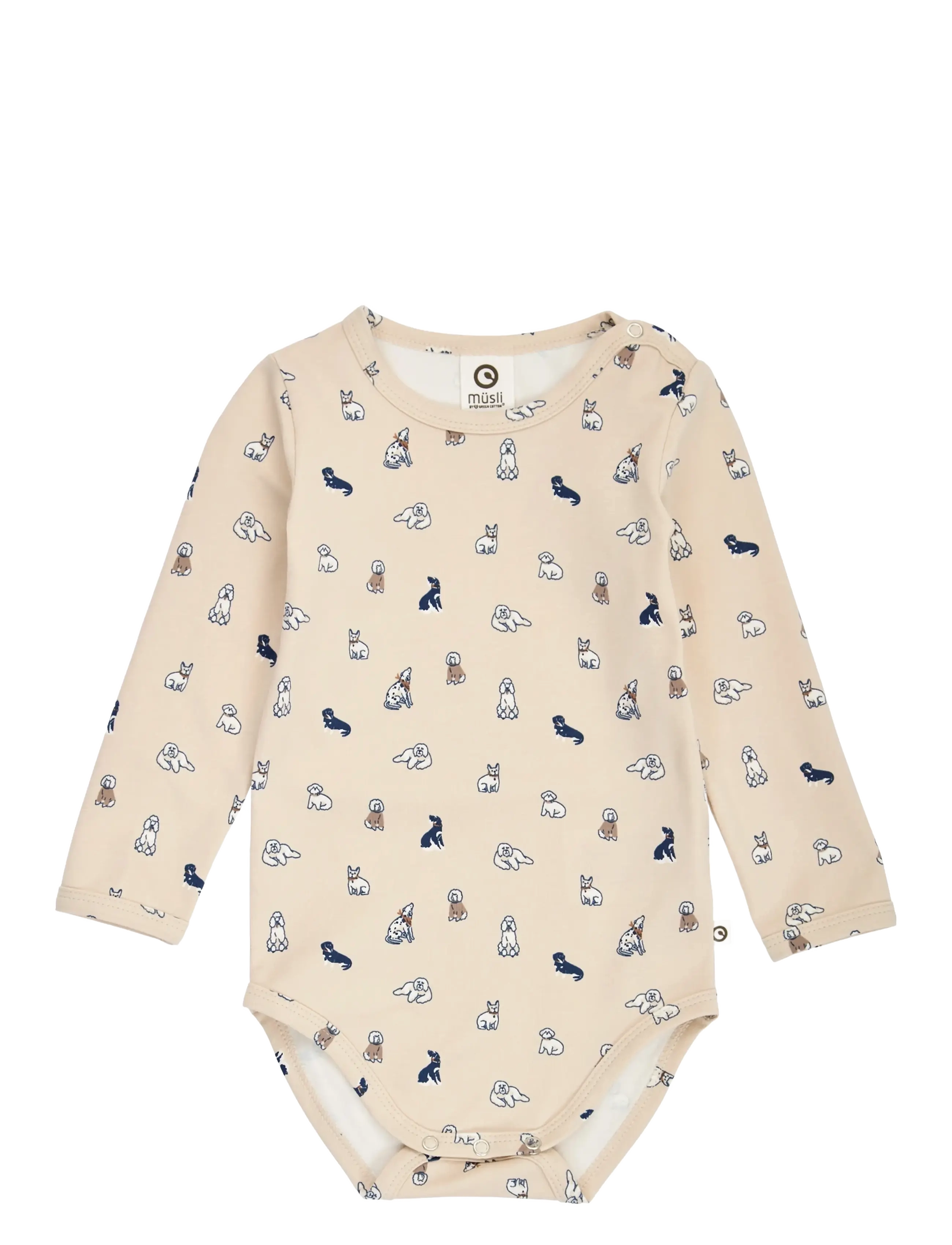 Müsli Old english l/s body - Kleidung - OAK/ WALNUT/ NAVY / cream