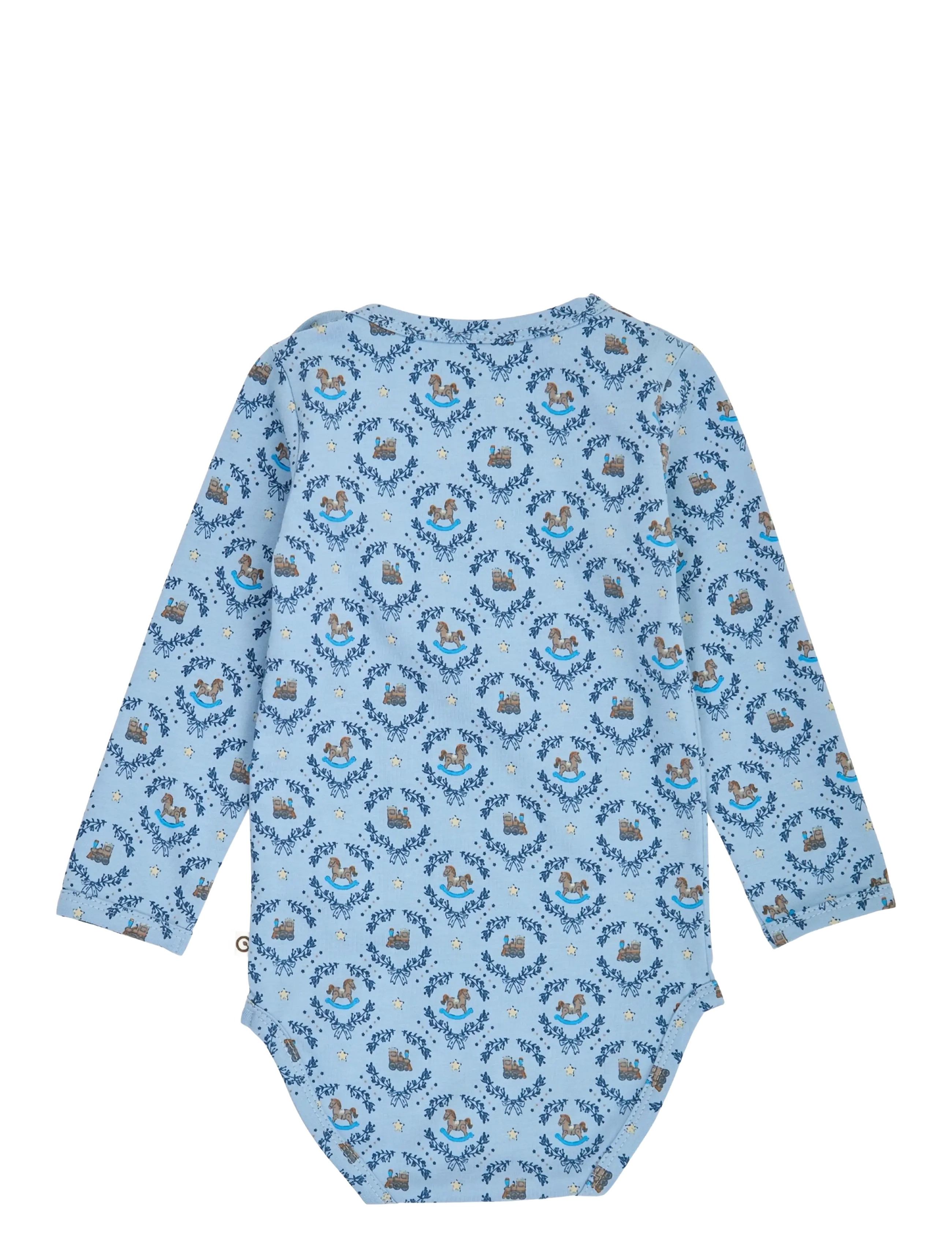 Müsli - Heritage train l/s body - soft blue/ navy/ oak - 1