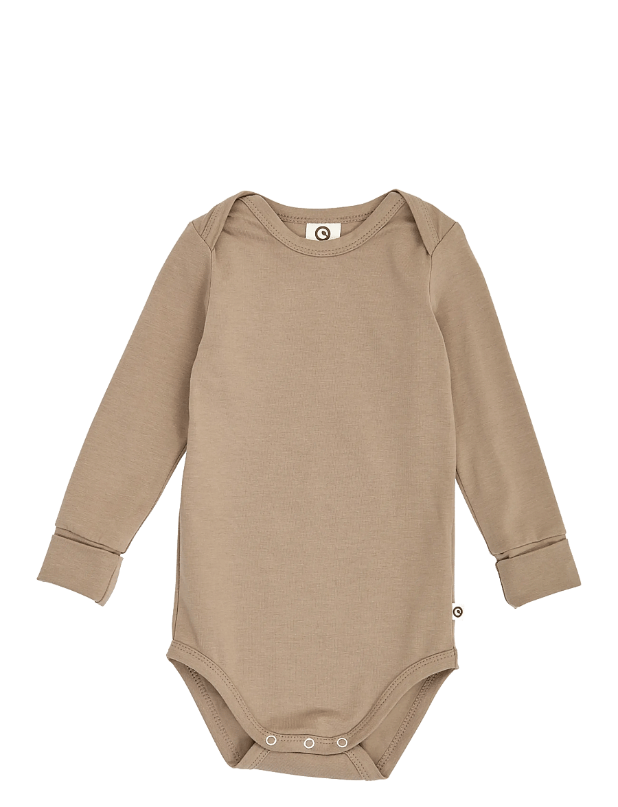 Müsli - Cozy me l/s body 2-pack - langärmelige bodys - oak/ walnut - 1