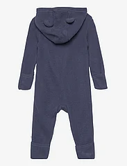 Müsli by Green Cotton - Woolly fleece suit - fleece overalls - night blue - 1