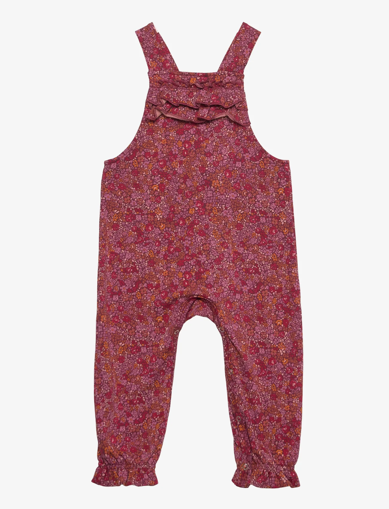 Müsli by Green Cotton - Petit blossom spencer baby - summer savings - fig/boysenberry/berry red - 0
