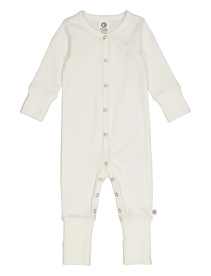 Müsli by Green Cotton - Rib bodysuit - À manches longues - balsam cream - 1