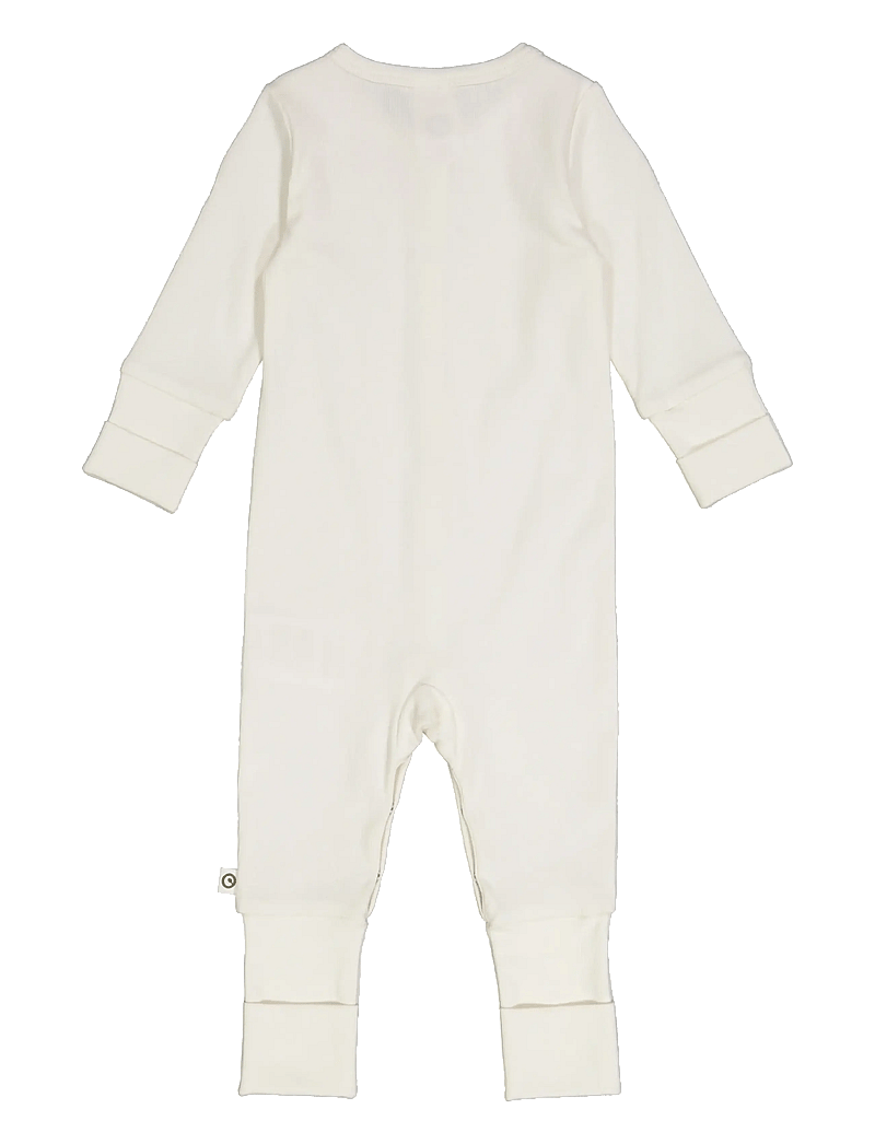 Müsli by Green Cotton - Rib bodysuit - långärmade bodysuits - balsam cream - 2