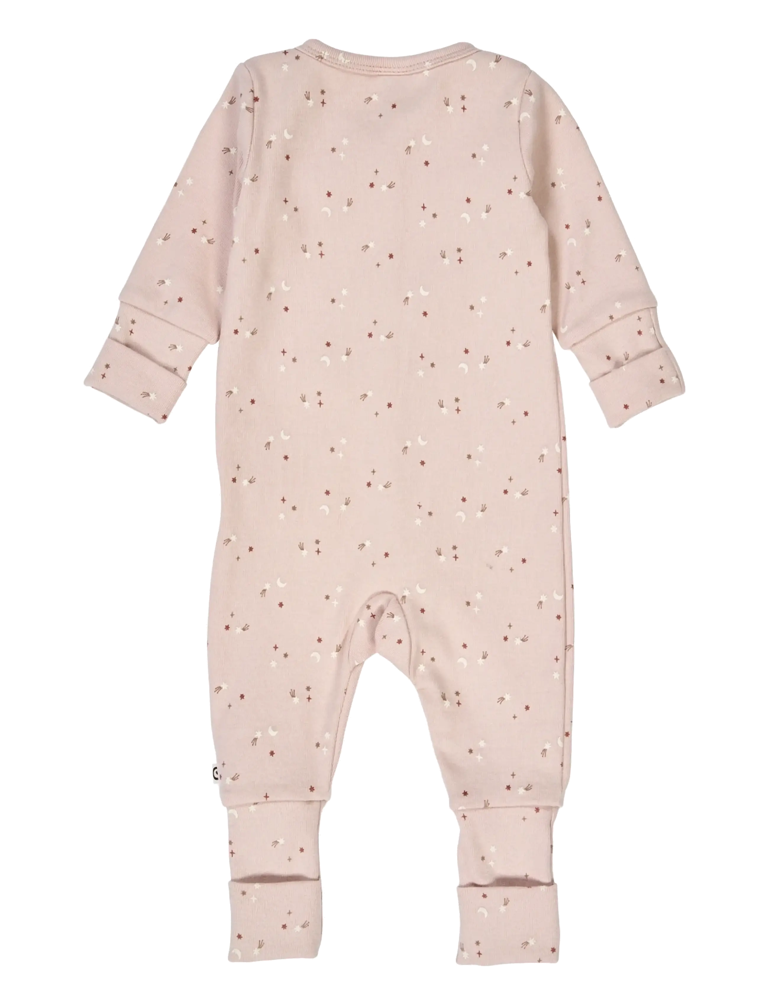 Müsli by Green Cotton - Stars bodysuit - langærmede heldragter - nightingale/ walnut/ daydream - 2