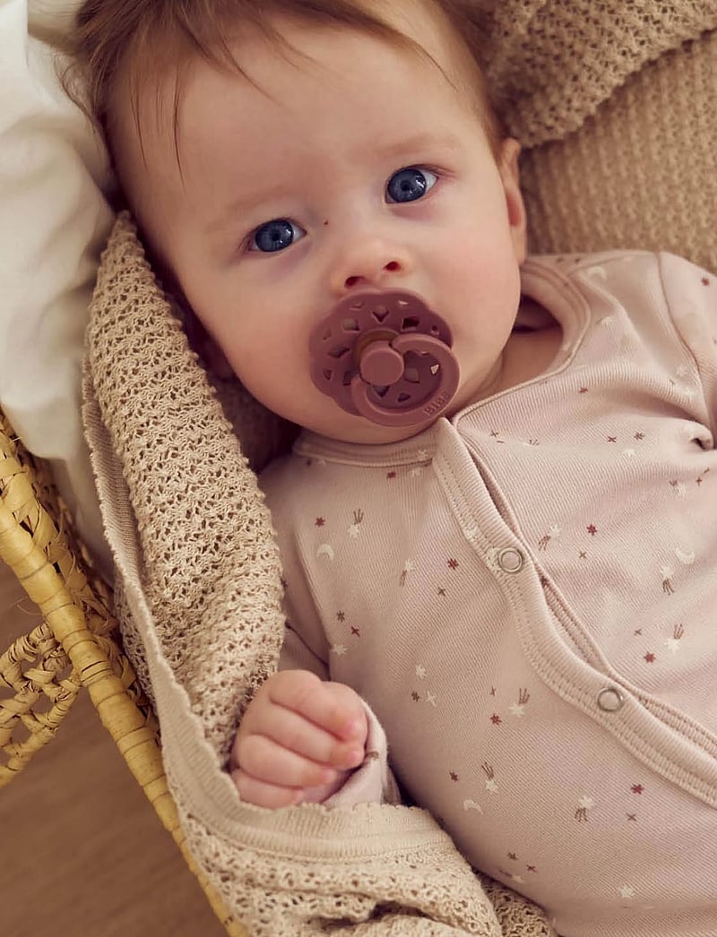 Müsli by Green Cotton - Stars bodysuit - långärmade bodysuits - nightingale/ walnut/ daydream - 0