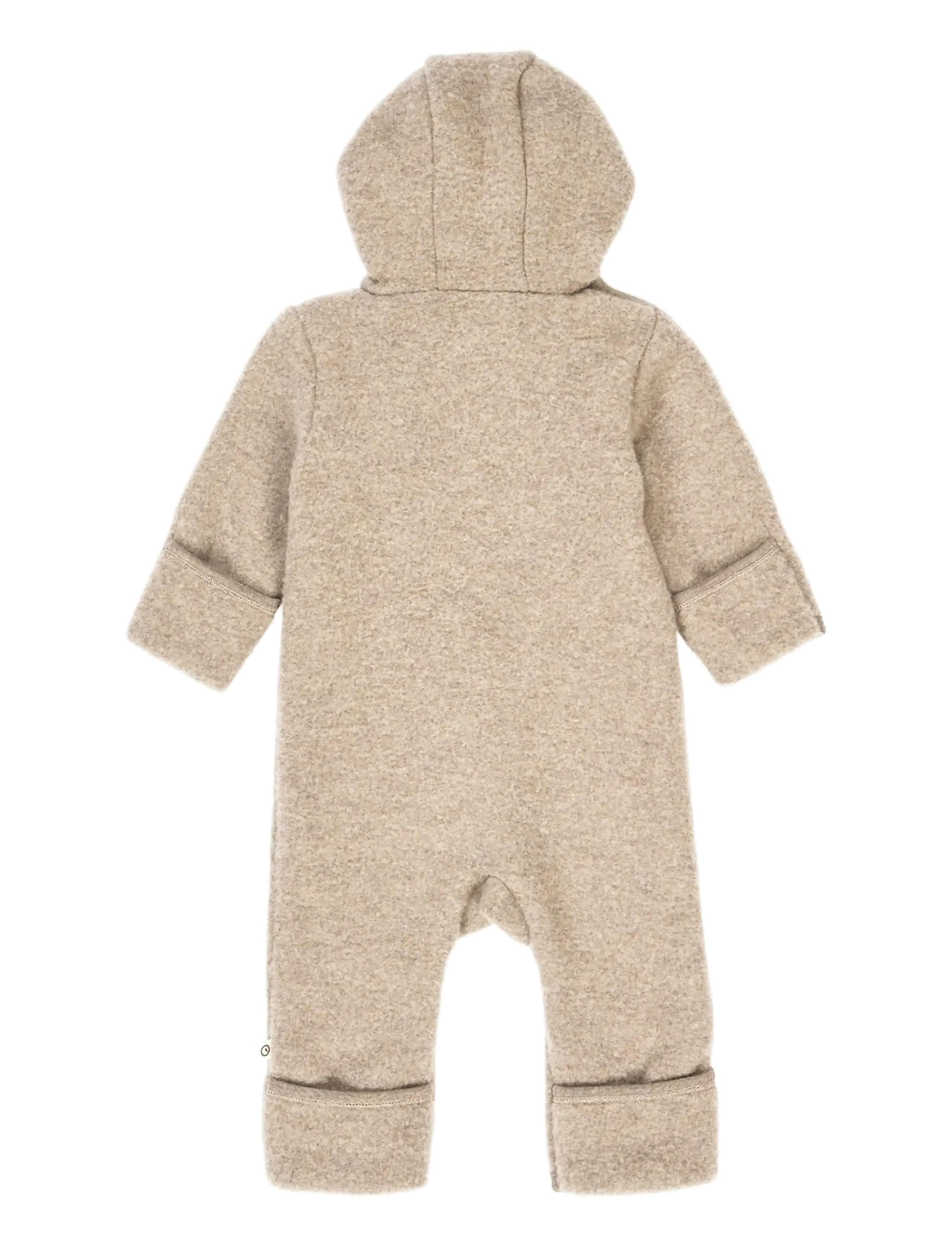 Müsli by Green Cotton - Woolly fleece suit - fleece sæt - balsam melange - 2