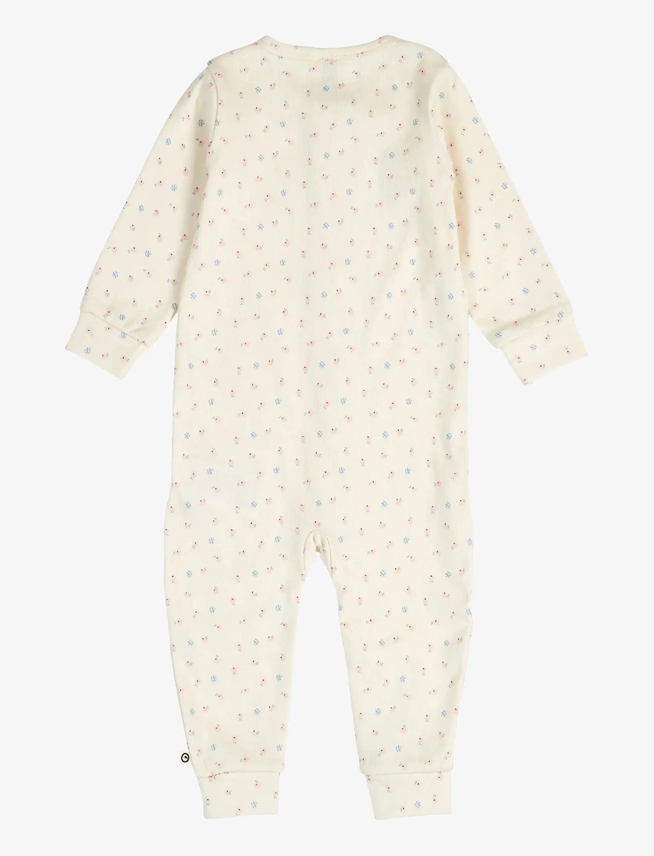 Müsli by Green Cotton - Spring zip bodysuit - langærmede heldragter - tofu/ nectar/ shell blue - 1
