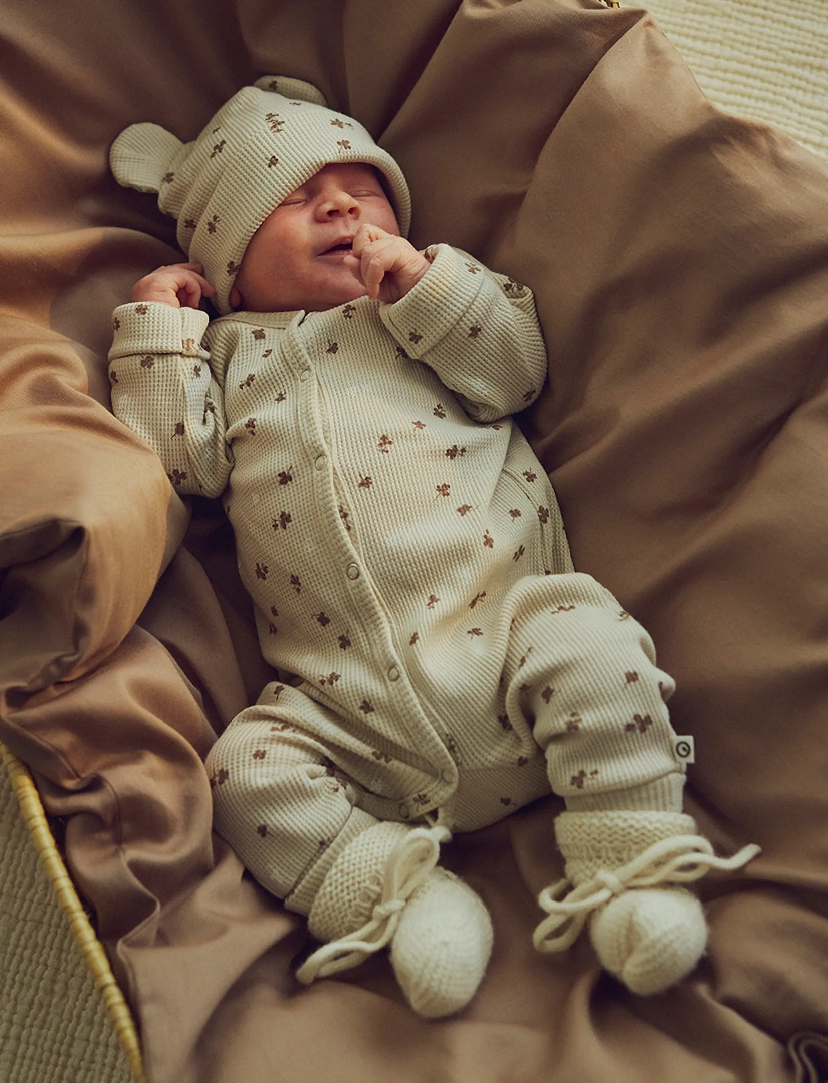 Müsli - Clover bodysuit - oat/ balsam cream/ walnut 690000344 - 0