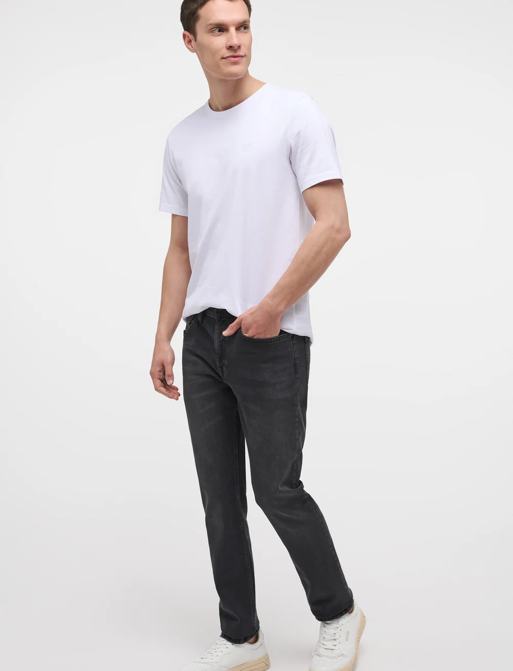 MUSTANG - Style Orlando Slim - kitsad teksad - black - 5