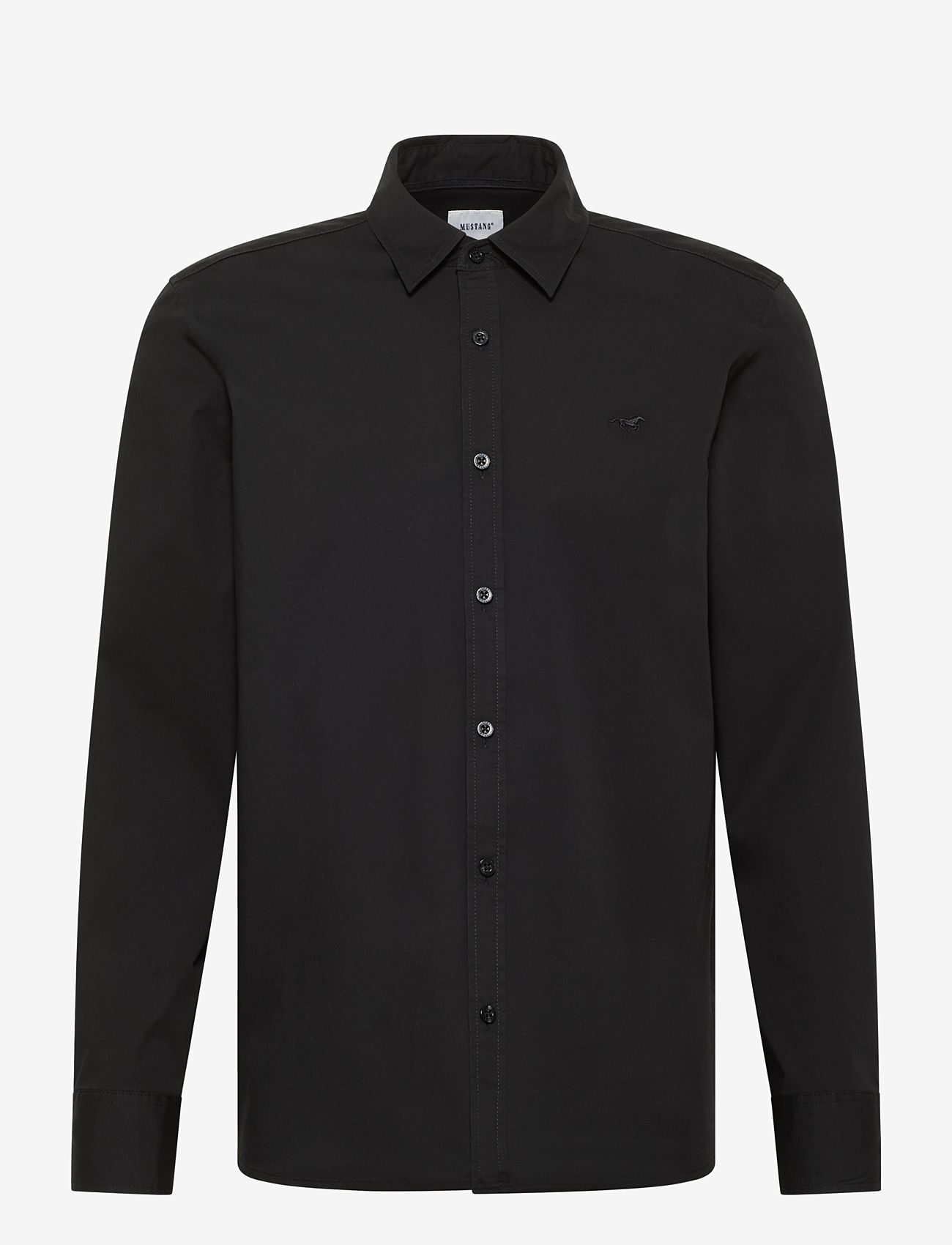 MUSTANG - Style Casper KC Basic - marškinėliai ilgomis rankovėmis - black - 0