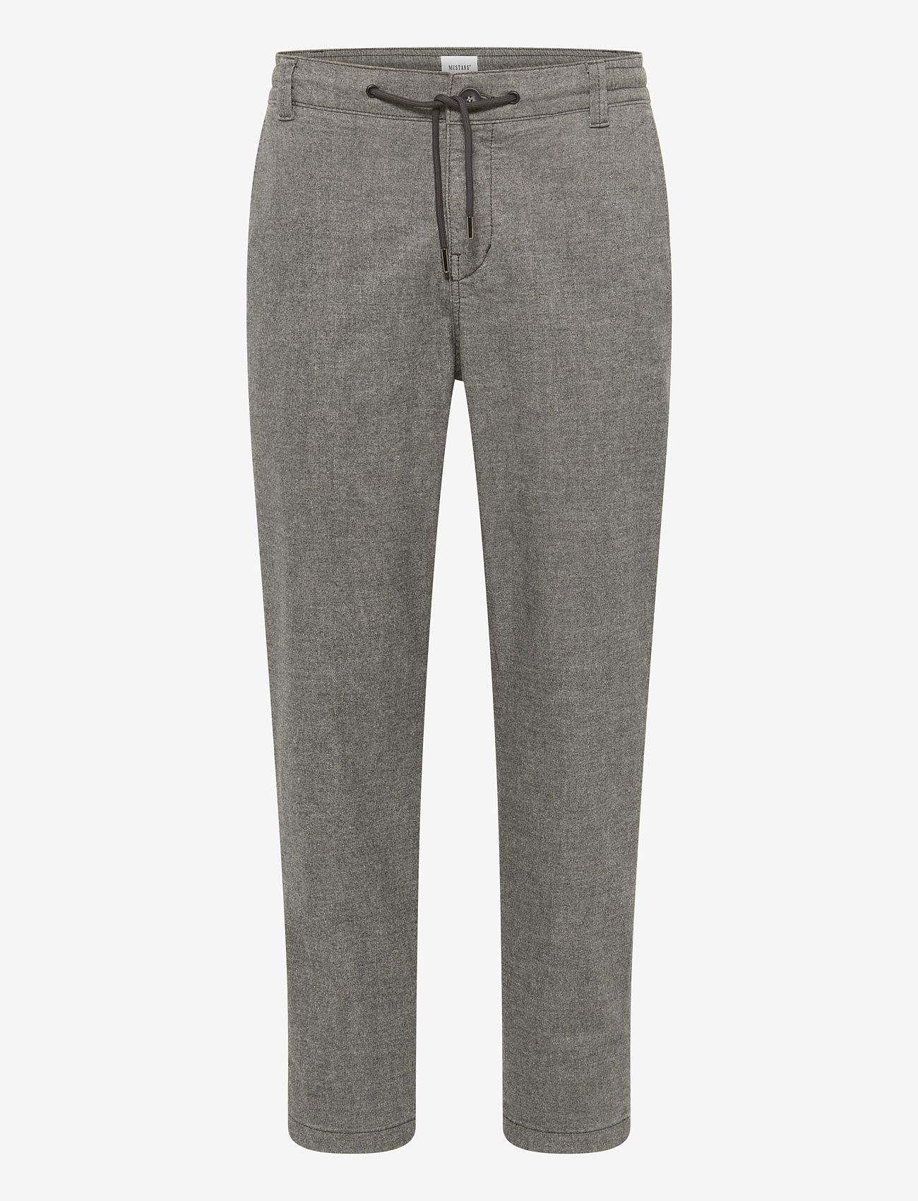 MUSTANG - Style Chino Tech Jogger - collegehousut - mid grey melange - 0