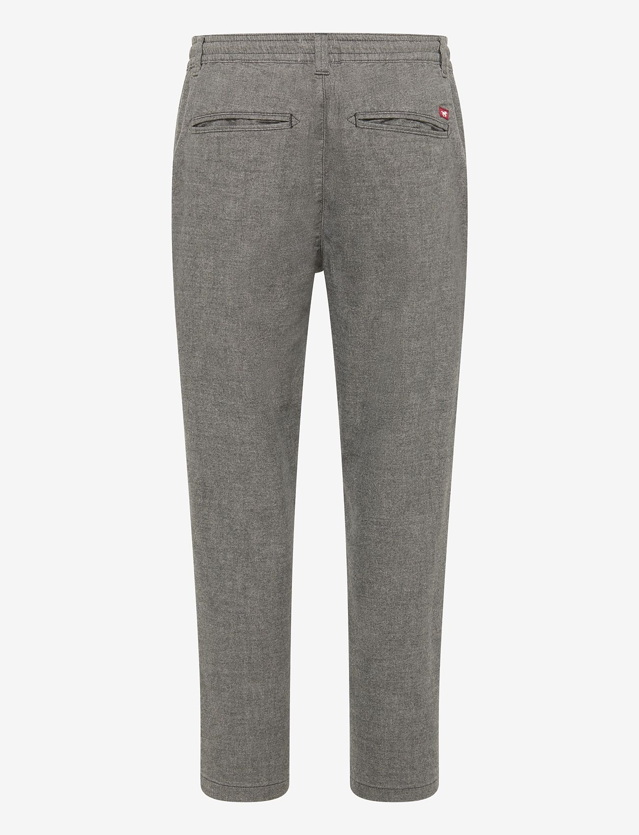 MUSTANG - Style Chino Tech Jogger - dressipüksid - mid grey melange - 1