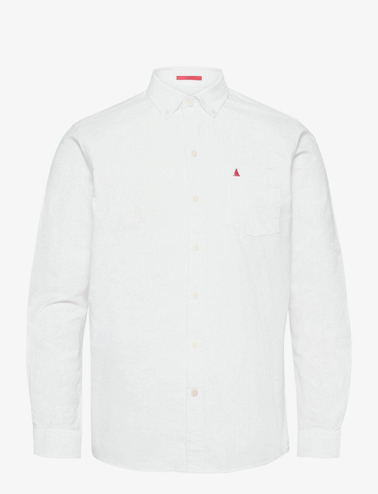 Musto - AIDEN LS OXFORD SHIRT - 002 white - 0