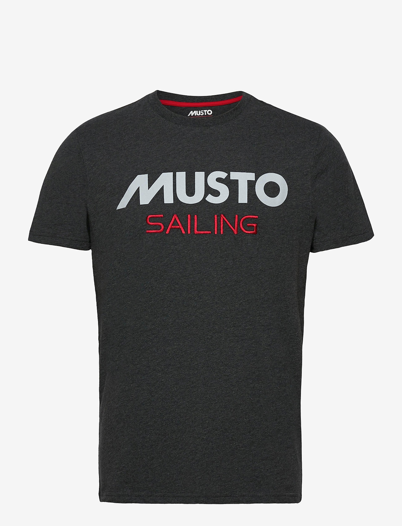 Musto - MUSTO TEE - short-sleeved t-shirts - carbon - 0