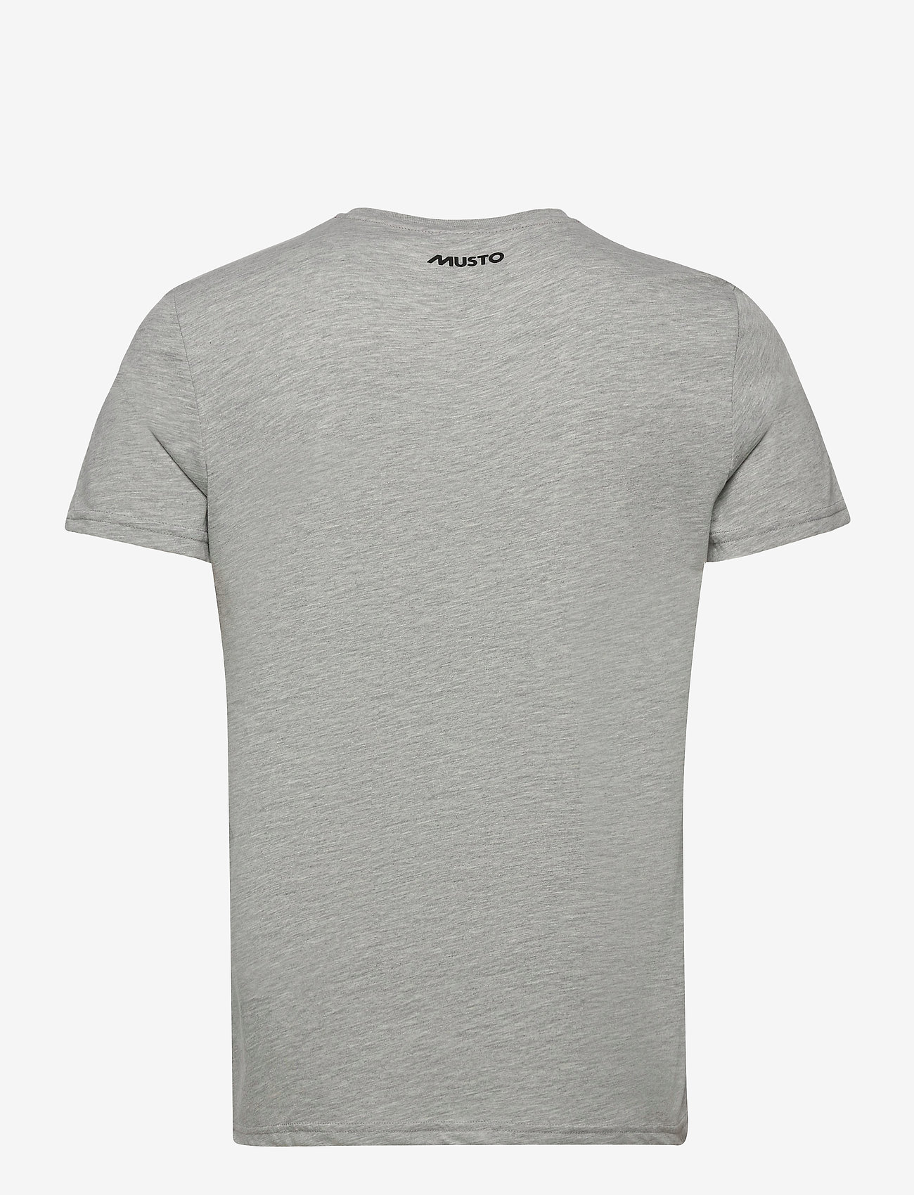 Musto - MUSTO TEE - tops & t-shirts - grey melang - 1