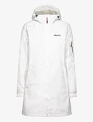 Musto - SARDINIA LONG RAIN JKT FW - płaszcze przeciwdeszczowe - white - 0