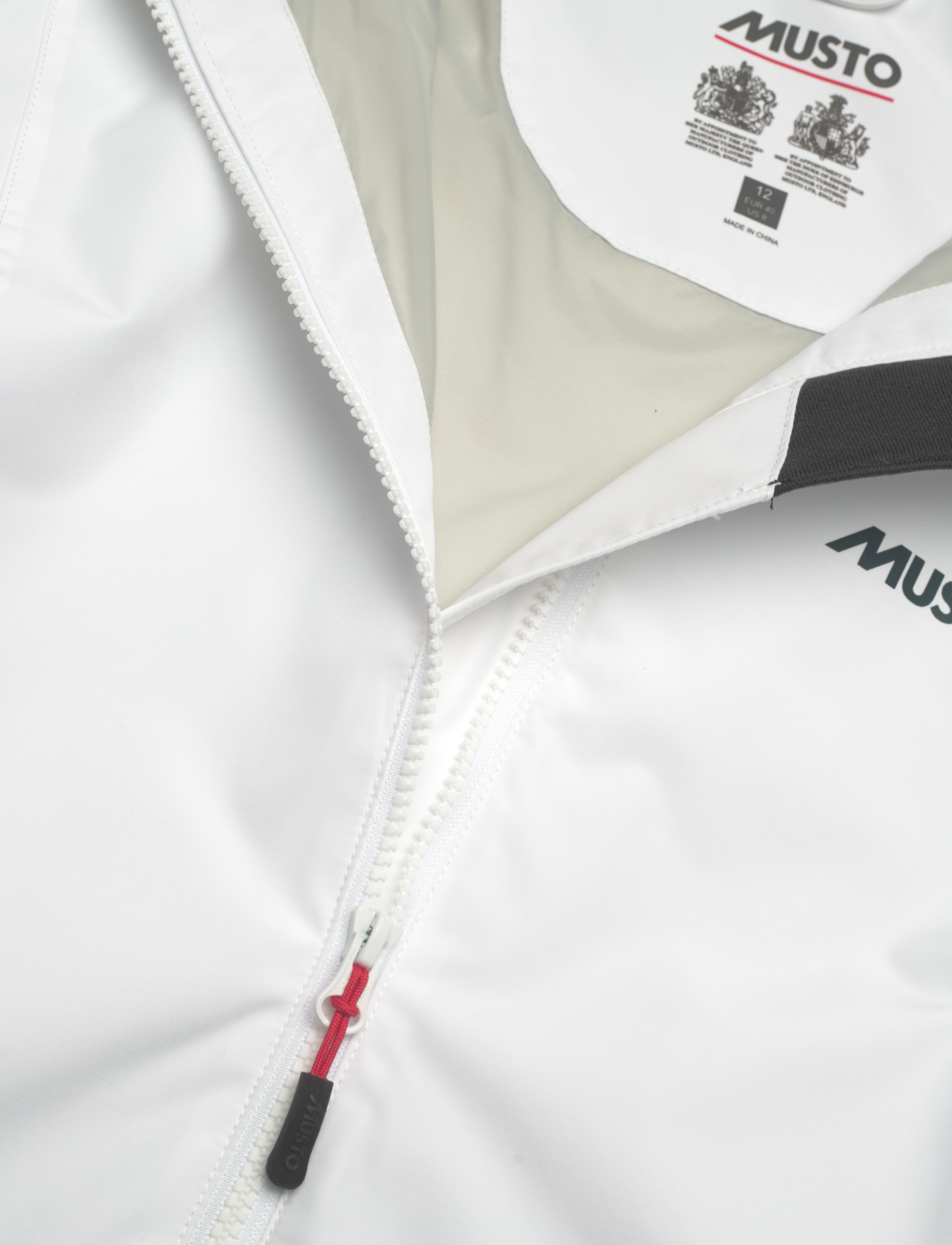 Musto - SARDINIA LONG RAIN JKT FW - white - 2