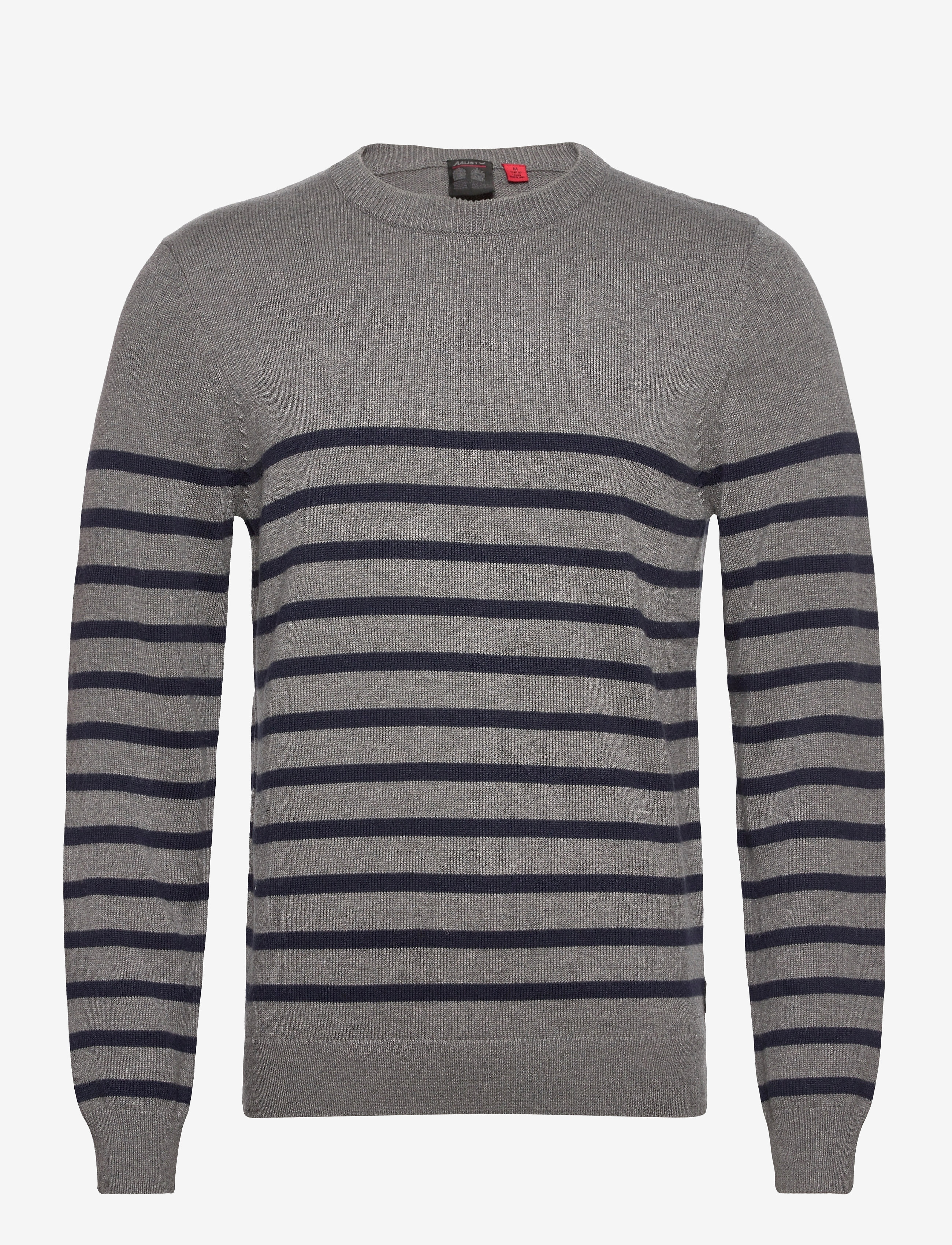 Musto - PORTOFINO BRETON CREW KNIT - grey marl - 0