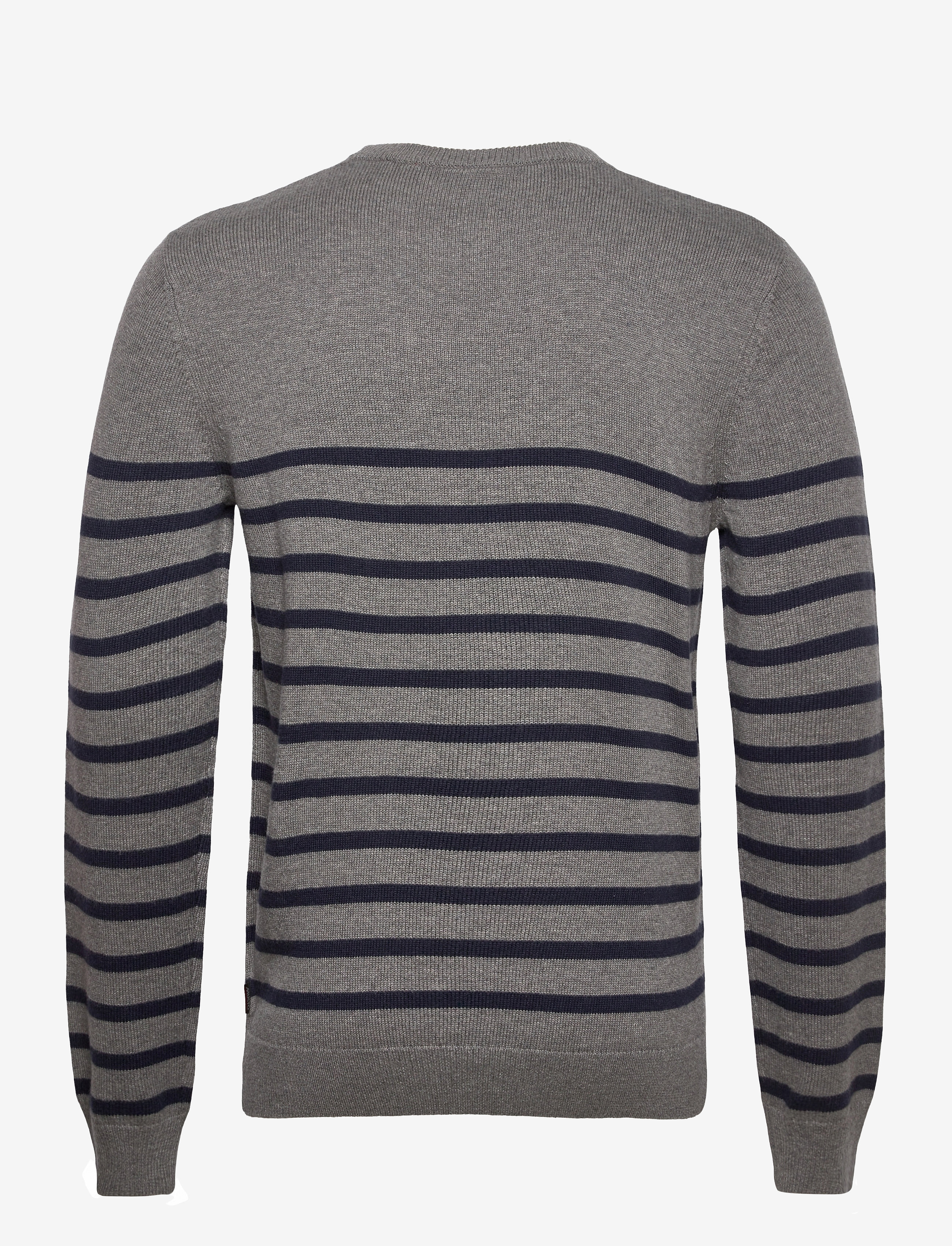 Musto - PORTOFINO BRETON CREW KNIT - grey marl - 1