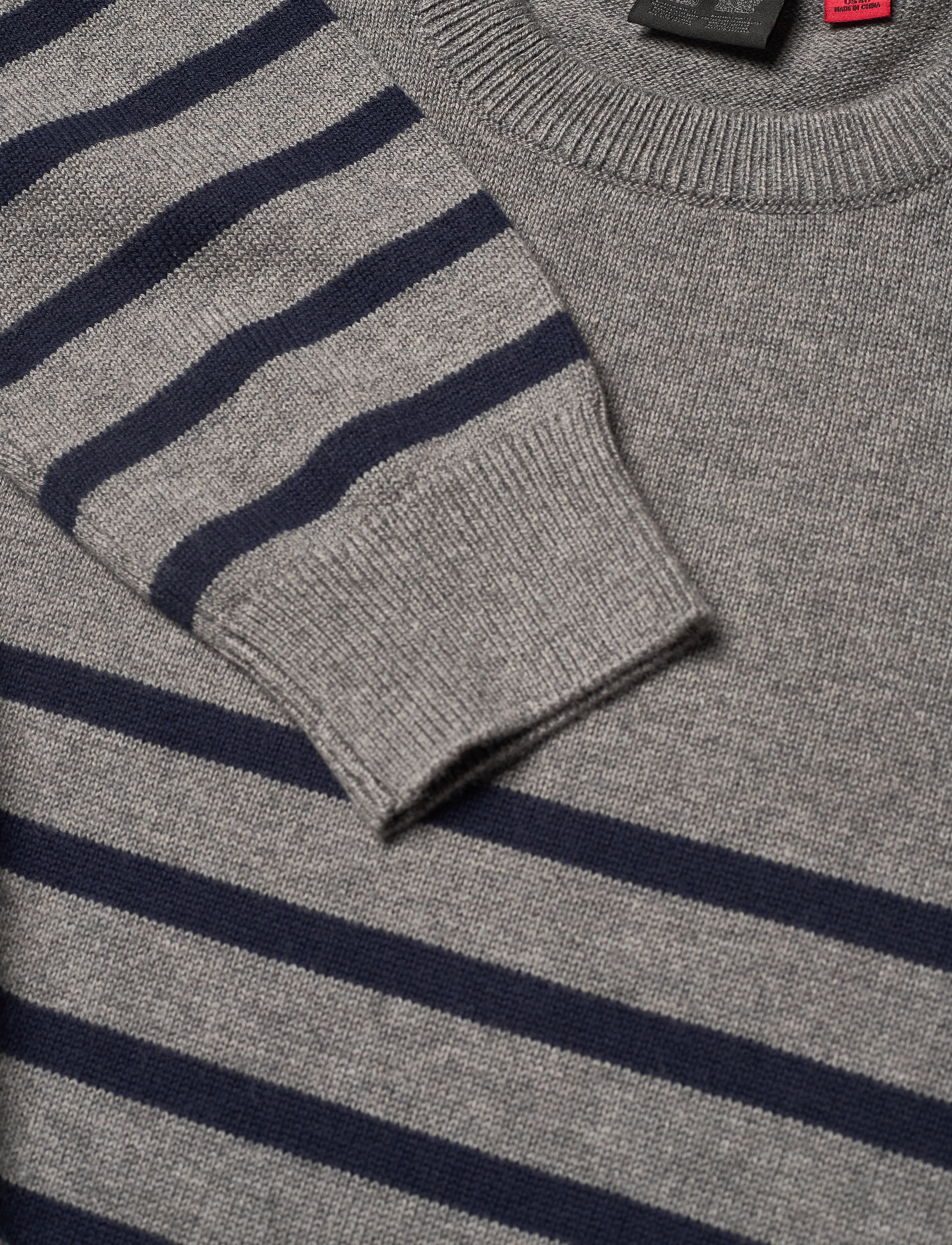 Musto - PORTOFINO BRETON CREW KNIT - grey marl - 2
