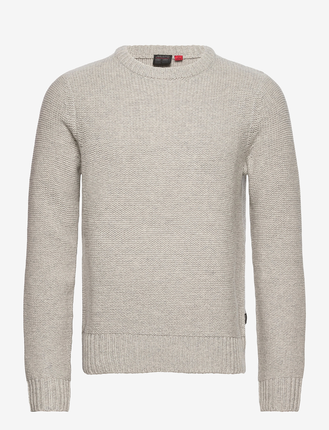 MARINA WOOL CREW KNIT - LONDON FOG