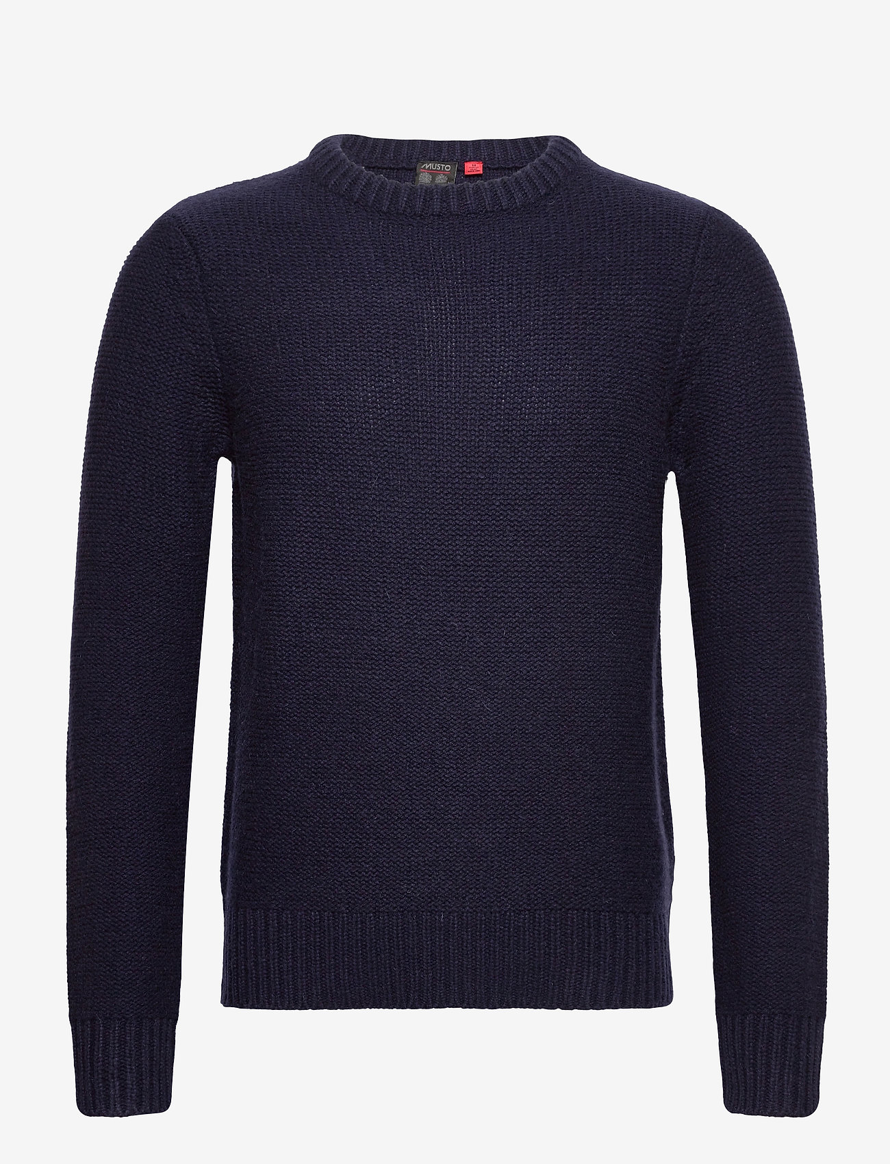 MARINA WOOL CREW KNIT - TRUE NAVY