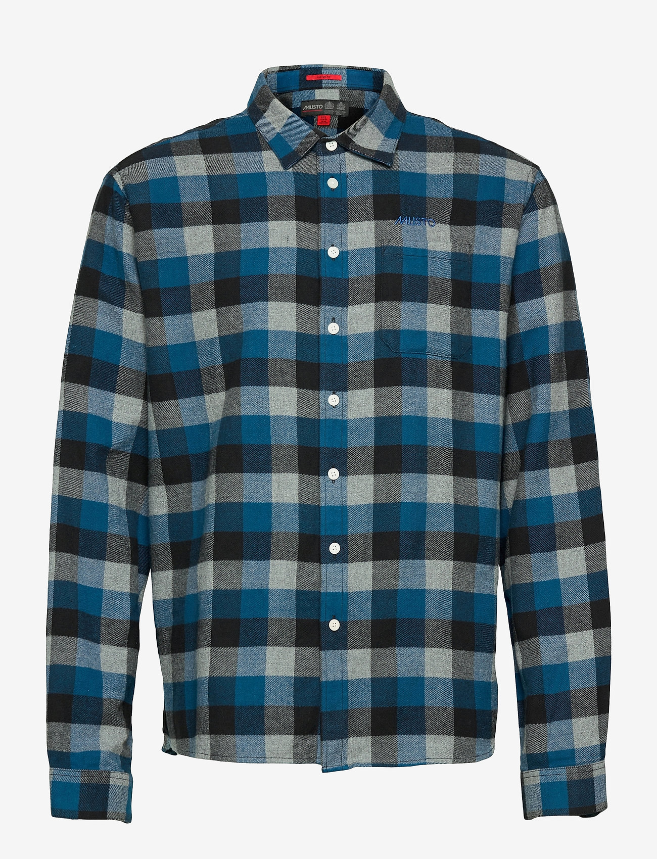 Musto - MARINA TWILL SHIRT - deep sea check - 0