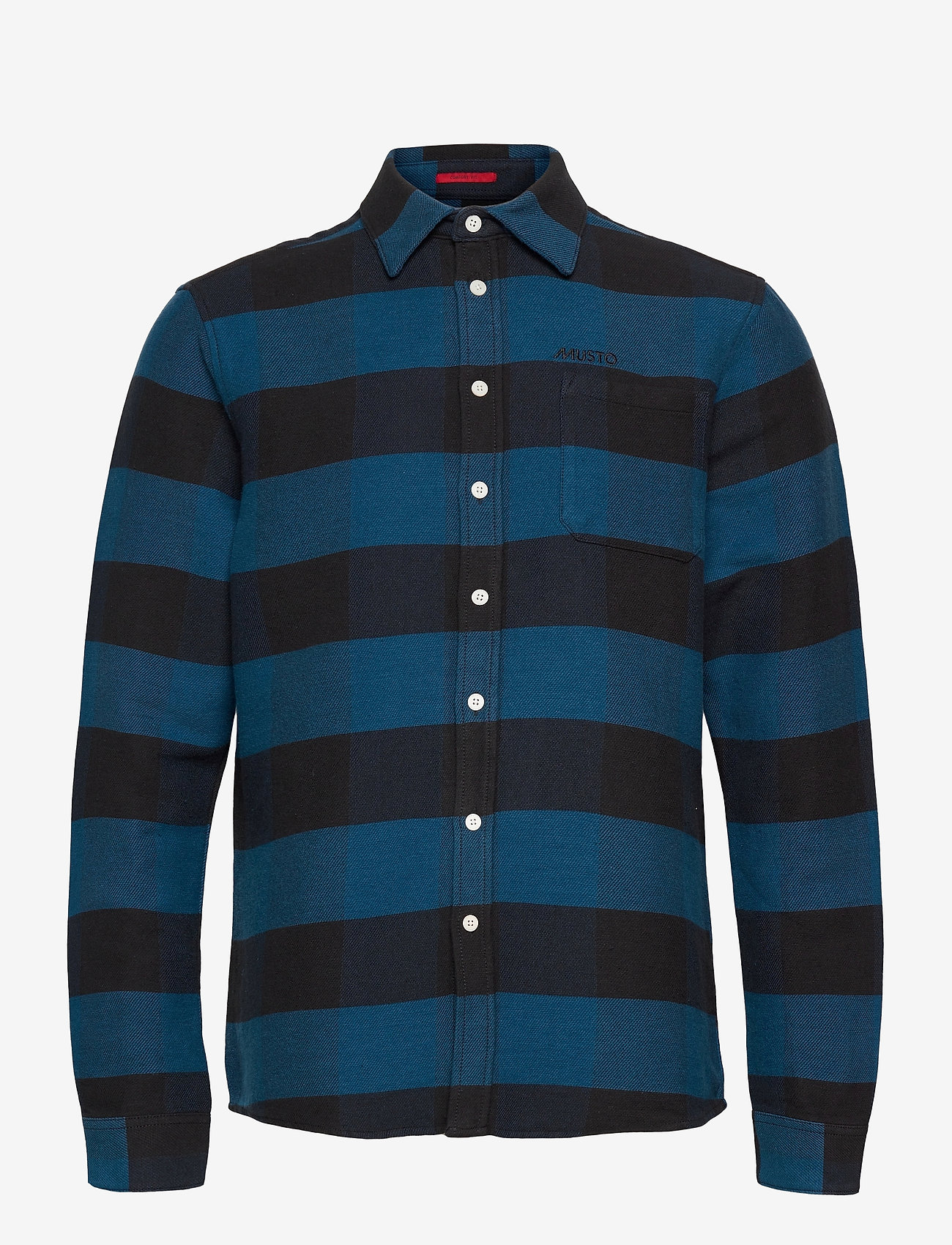 Musto - MARINA FLANNEL SHIRT - deep sea check - 0