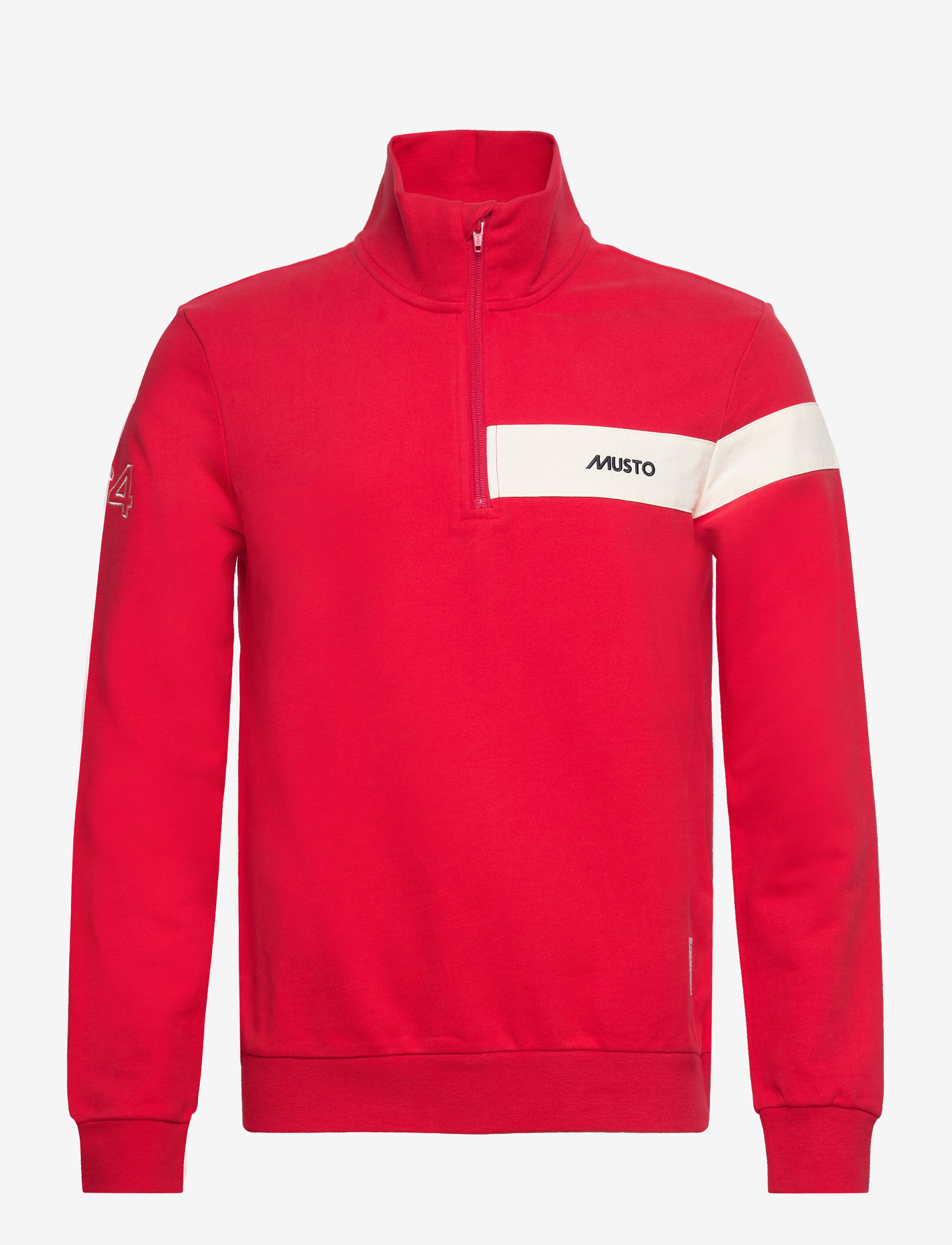 Musto - MUSTO 64 1/2 ZIP SWEAT - true red - 1