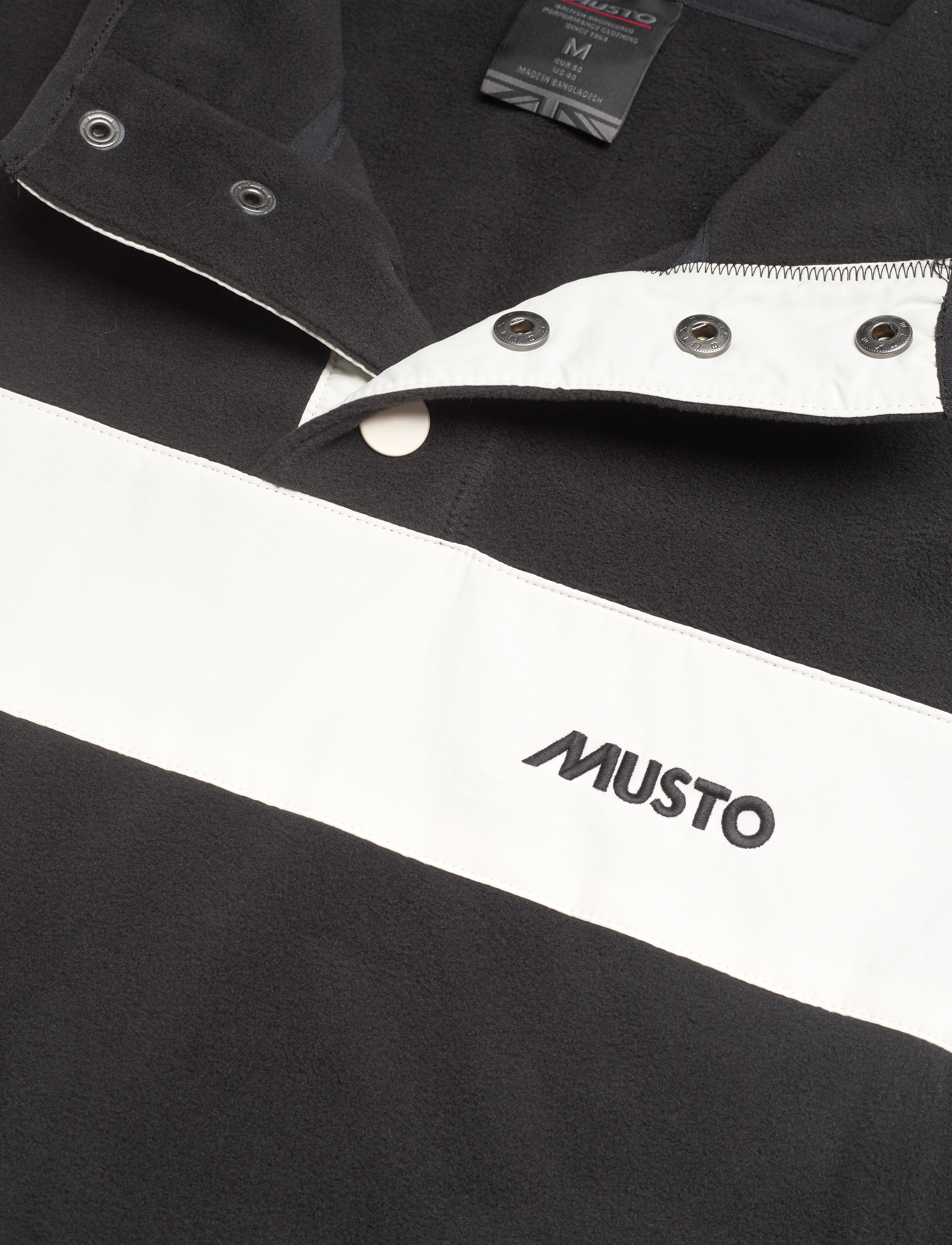 Musto - MUSTO 64 PT FLEECE - black/asw - 2